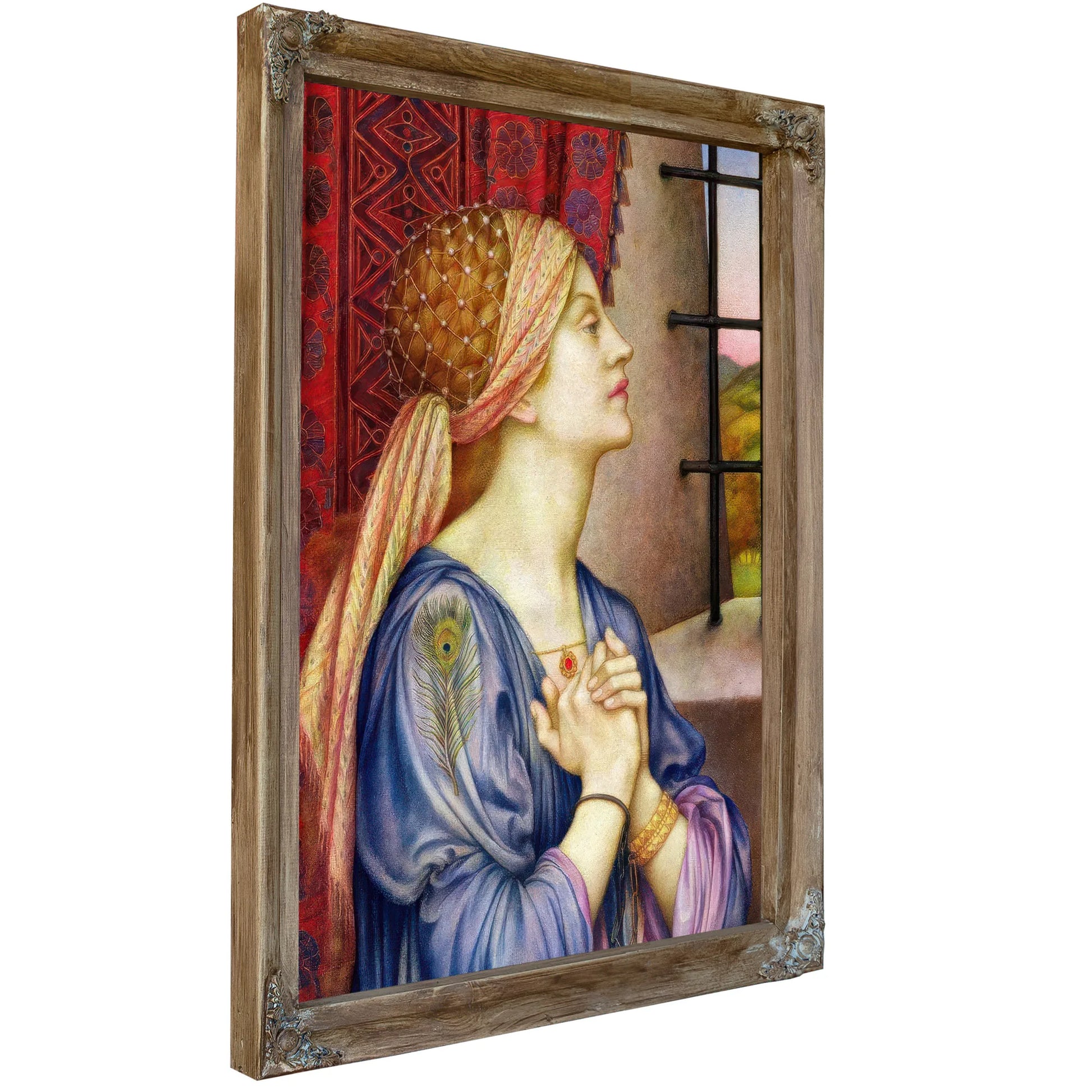 The Prisoner 1907 By Evelyn De Morgan Fine Art Print