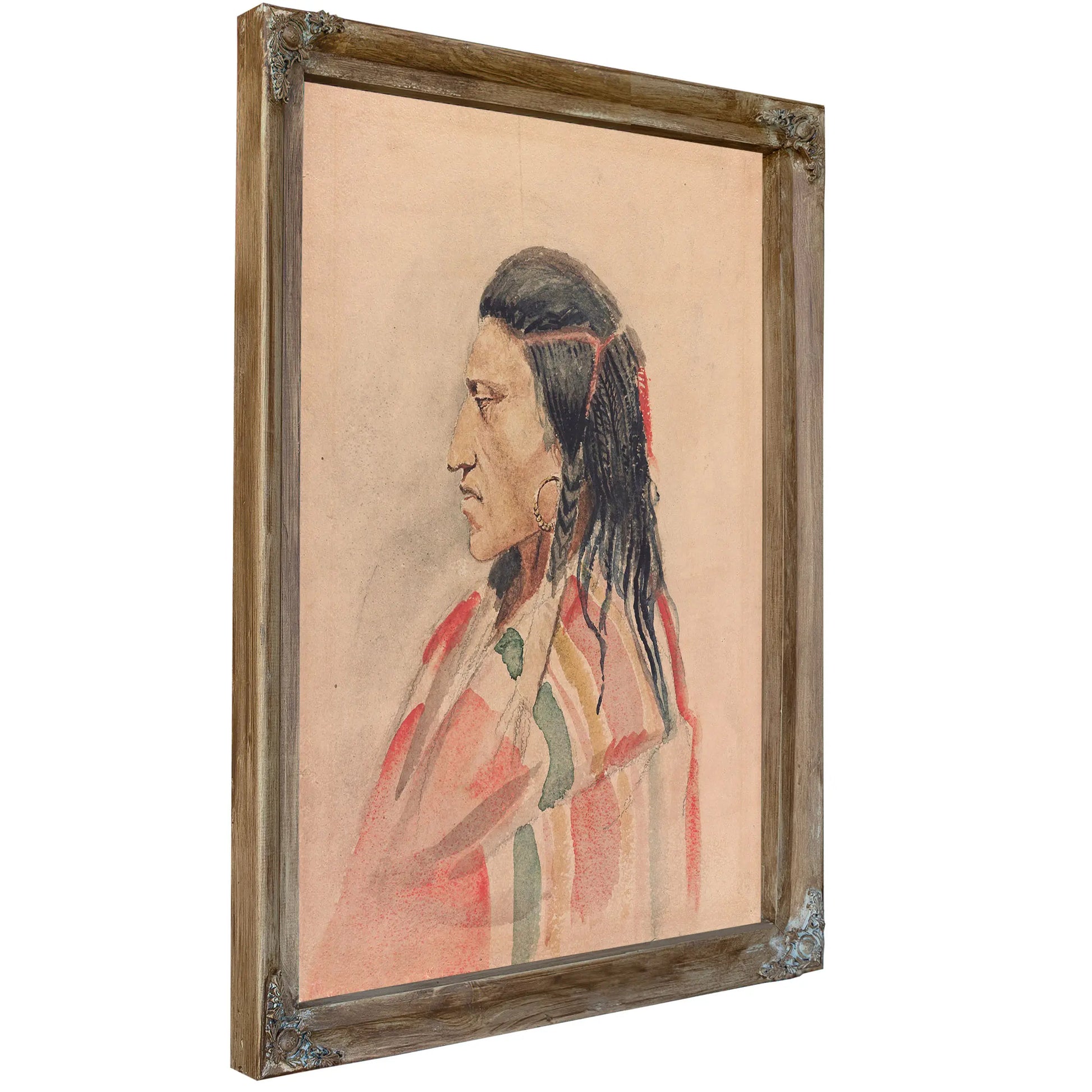 Indian Man by Charles Marion Russell