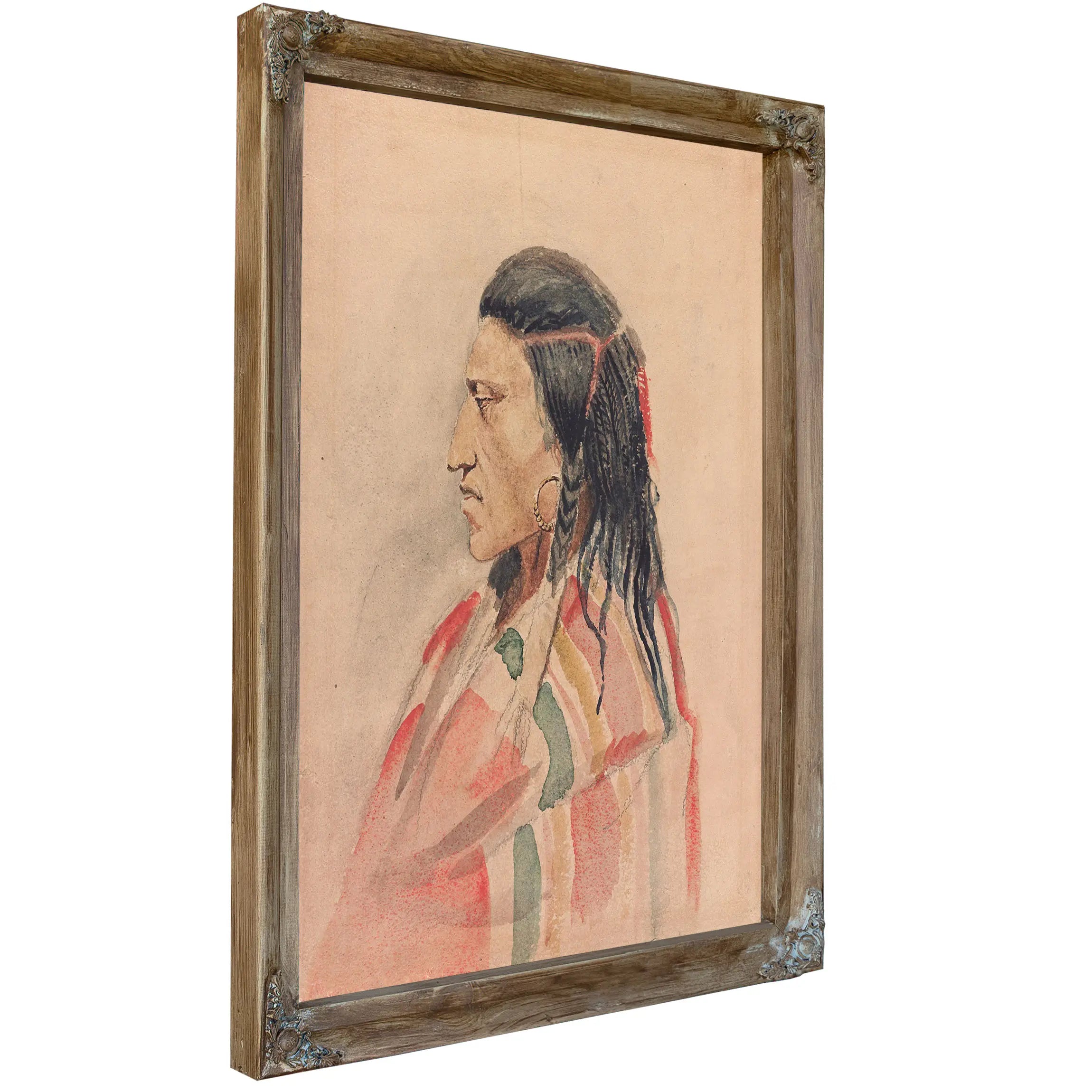 Indian Man by Charles Marion Russell