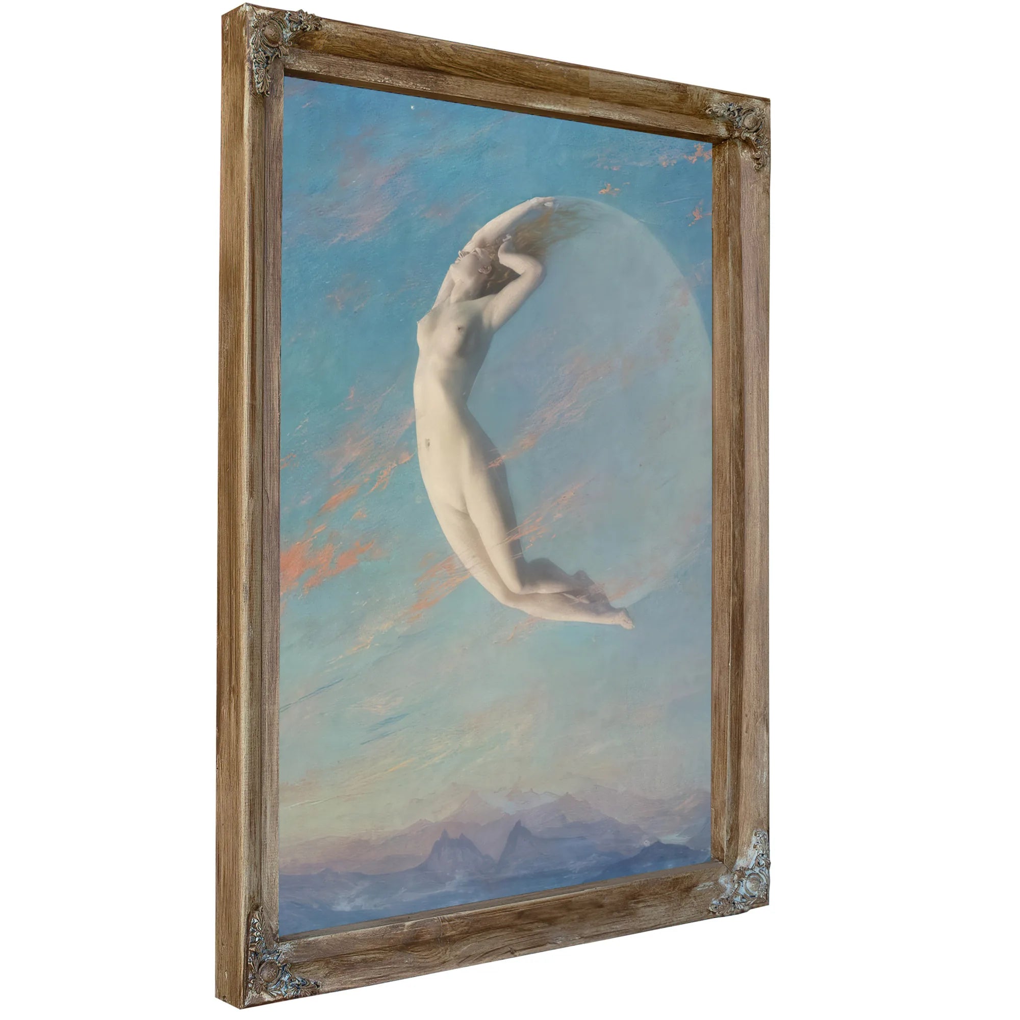 Selene By Albert Aublet Fine Art Print