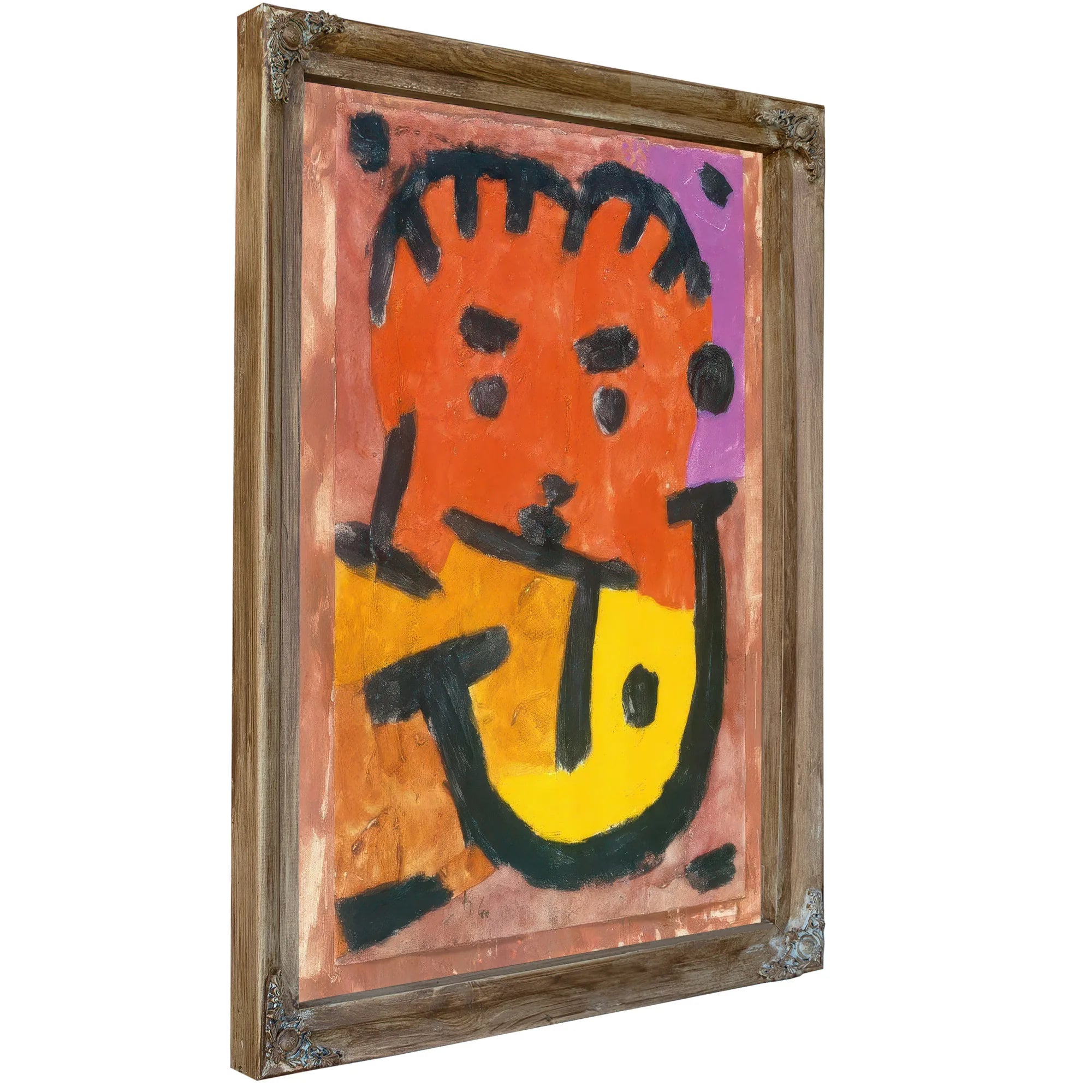 Musician 1937 T 17 (197) By Paul Klee Fine Art Print