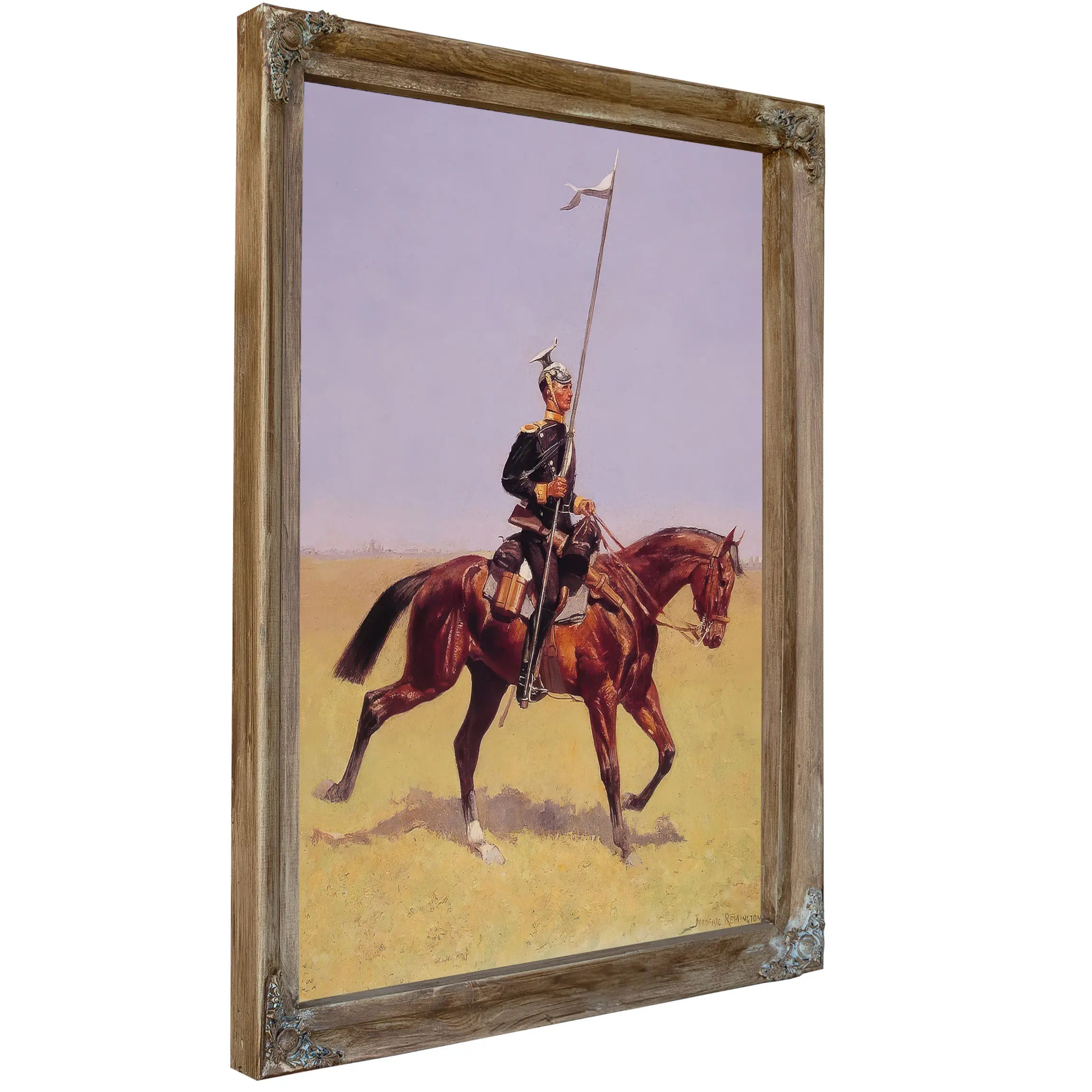 Remington Uhlan  by Frederic Remington