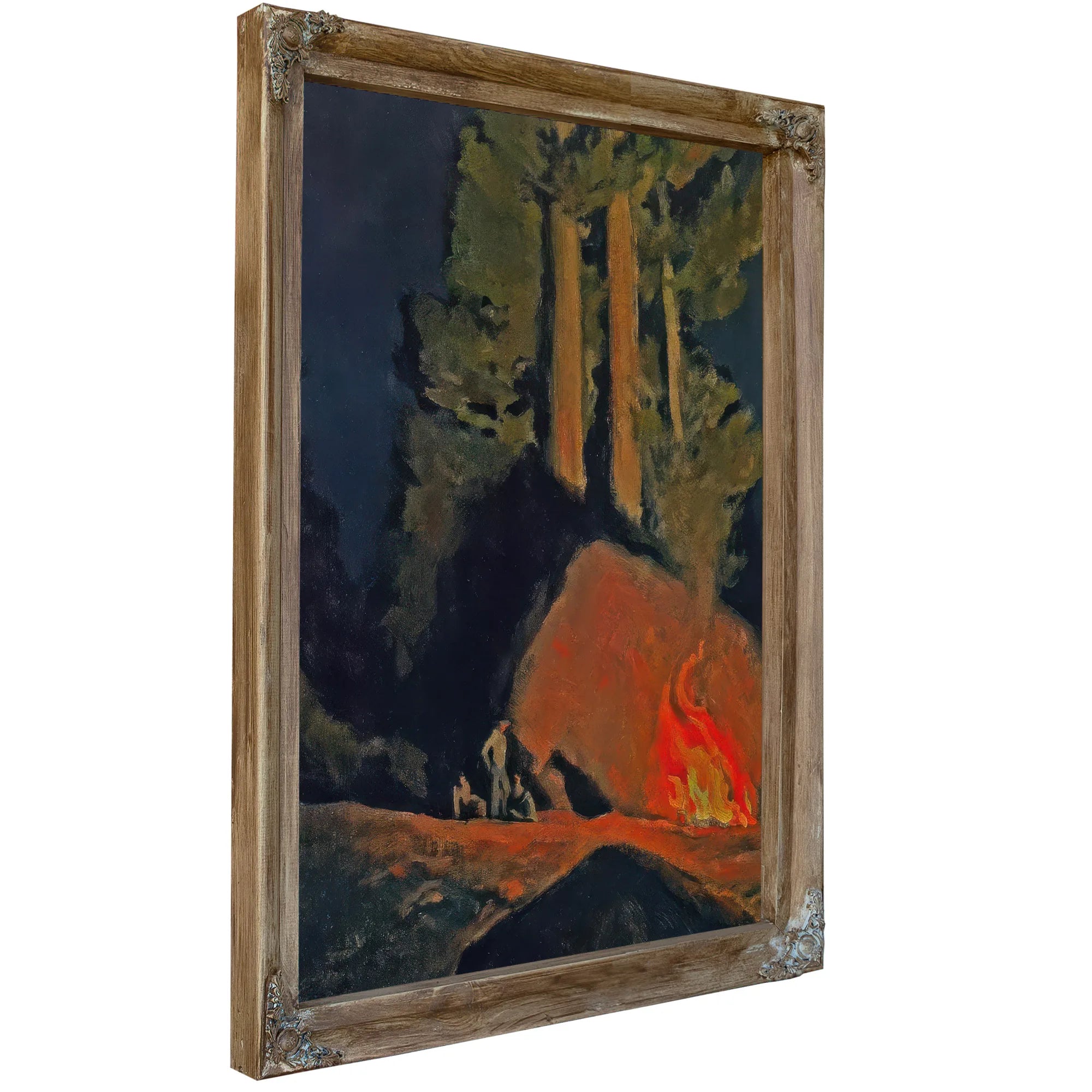 Campfire By Maynard Dixon Fine Art Print