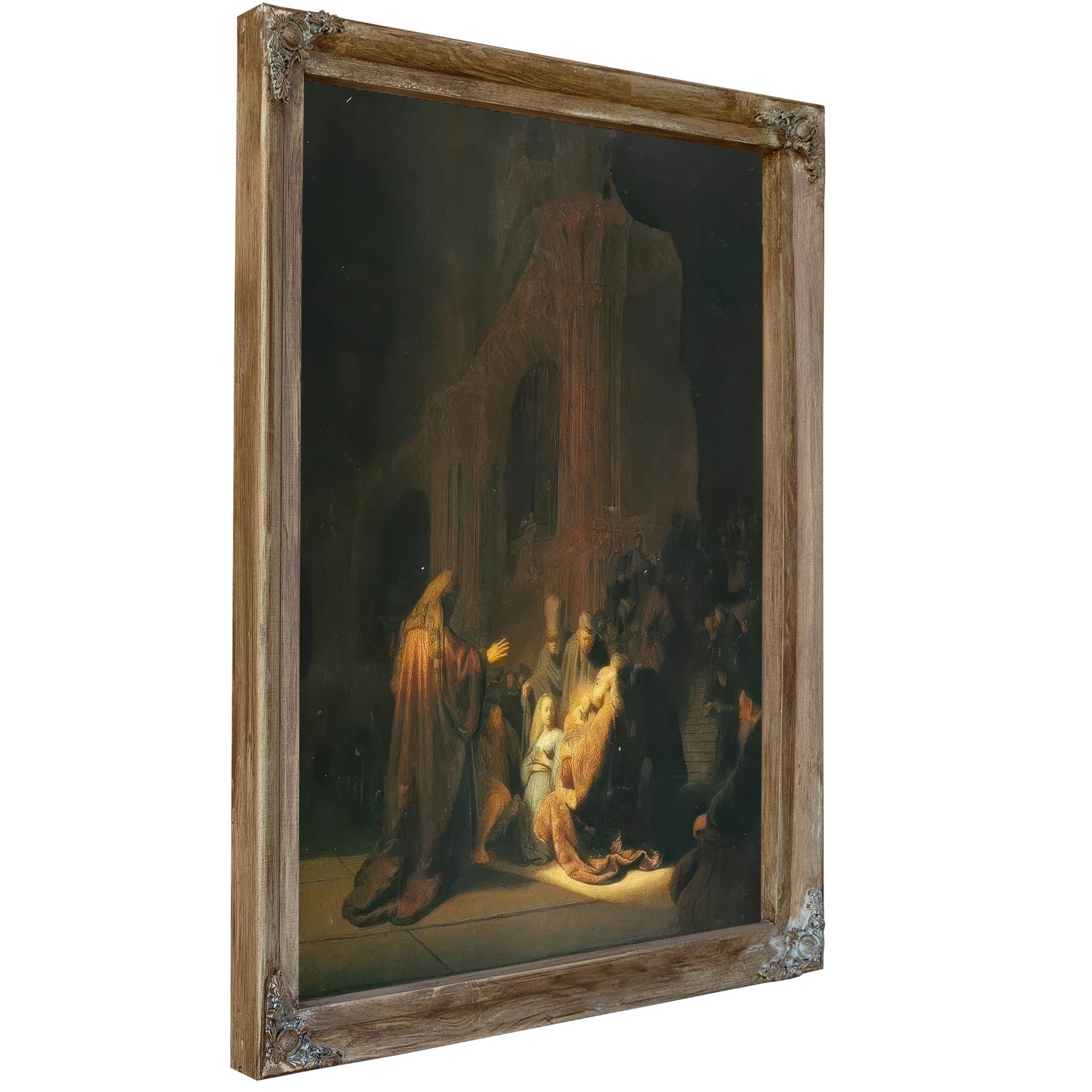 The Presentation Of Jesus In The Temple 1631 By Rembrandt Fine Art Print