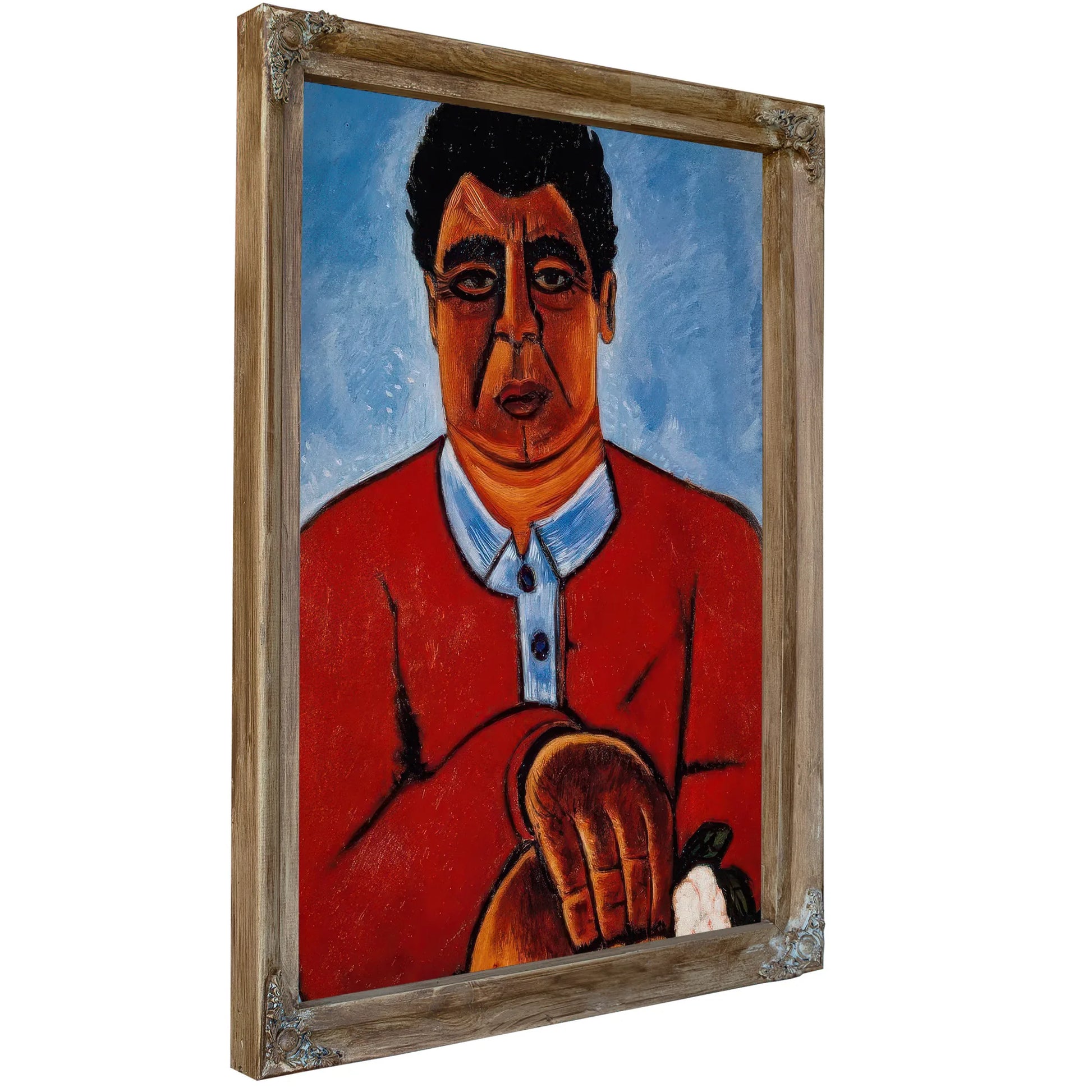 Cleophas Master Of The Gilda Grey By Marsden Hartley Fine Art Print