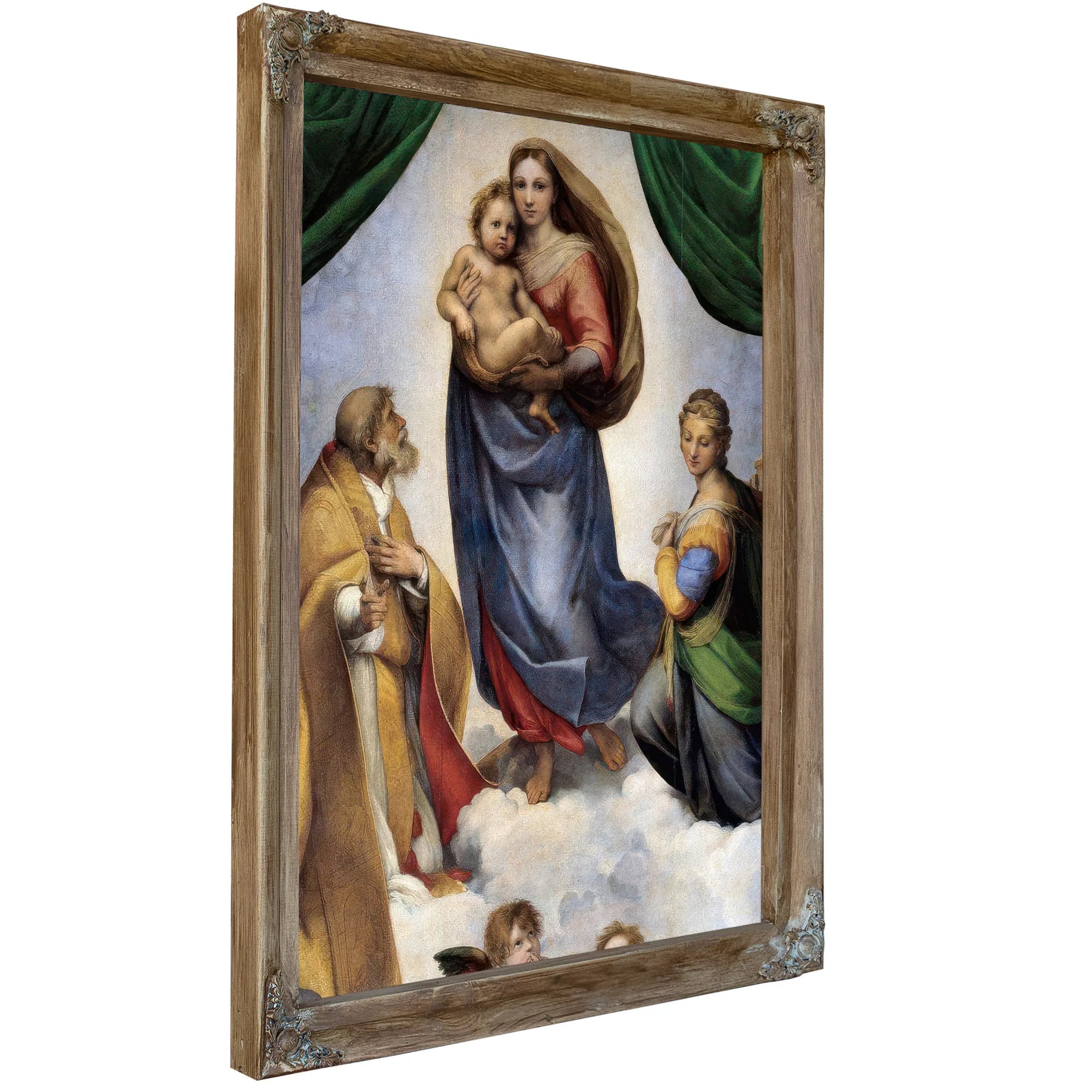 The Sistine Madonna By Raphael Fine Art Print