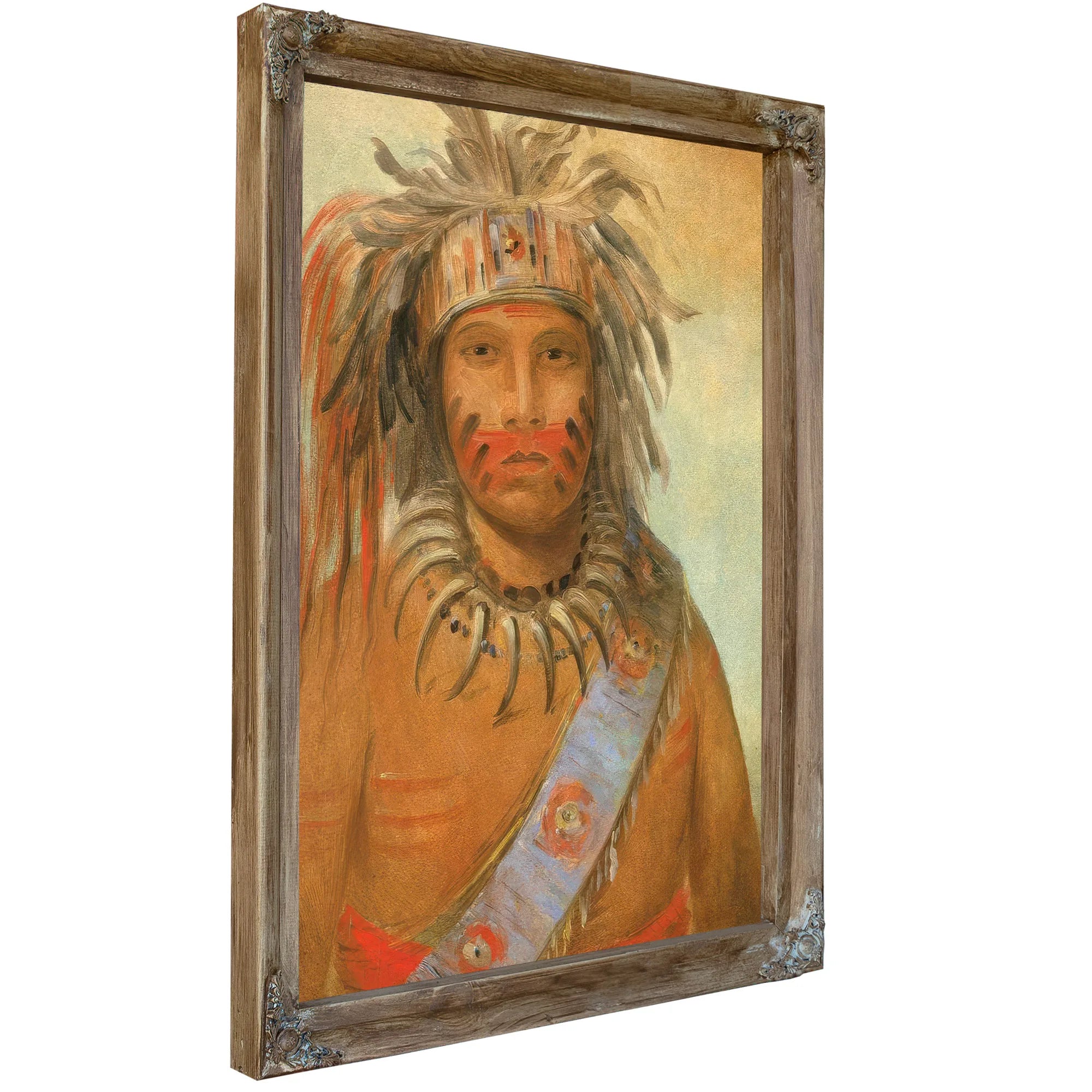 Au Nim Muck Kwa Um, Tempest Bird By George Catlin Fine Art Print