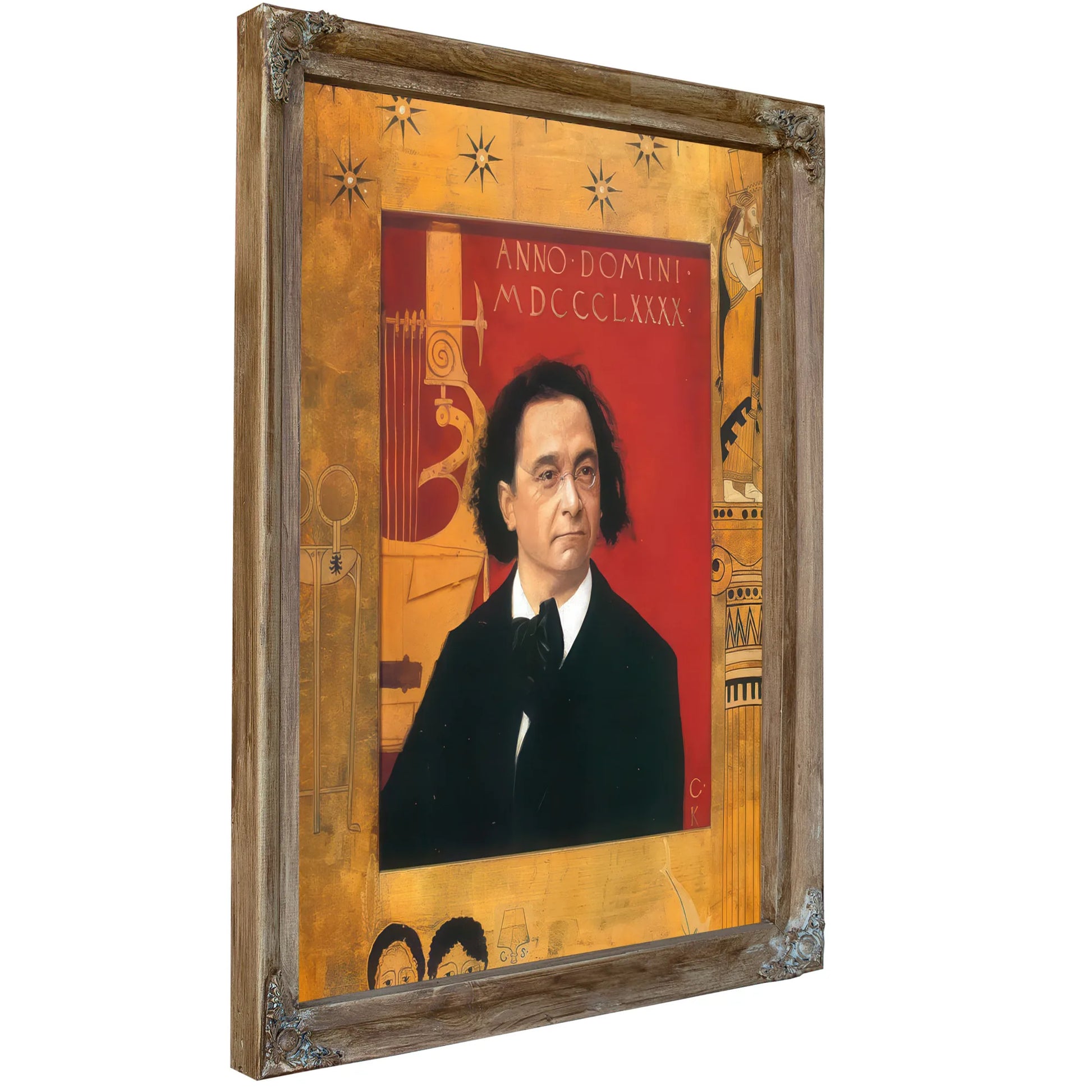 Portrait Of Joseph Pembaur By Gustav Klimt Fine Art Print