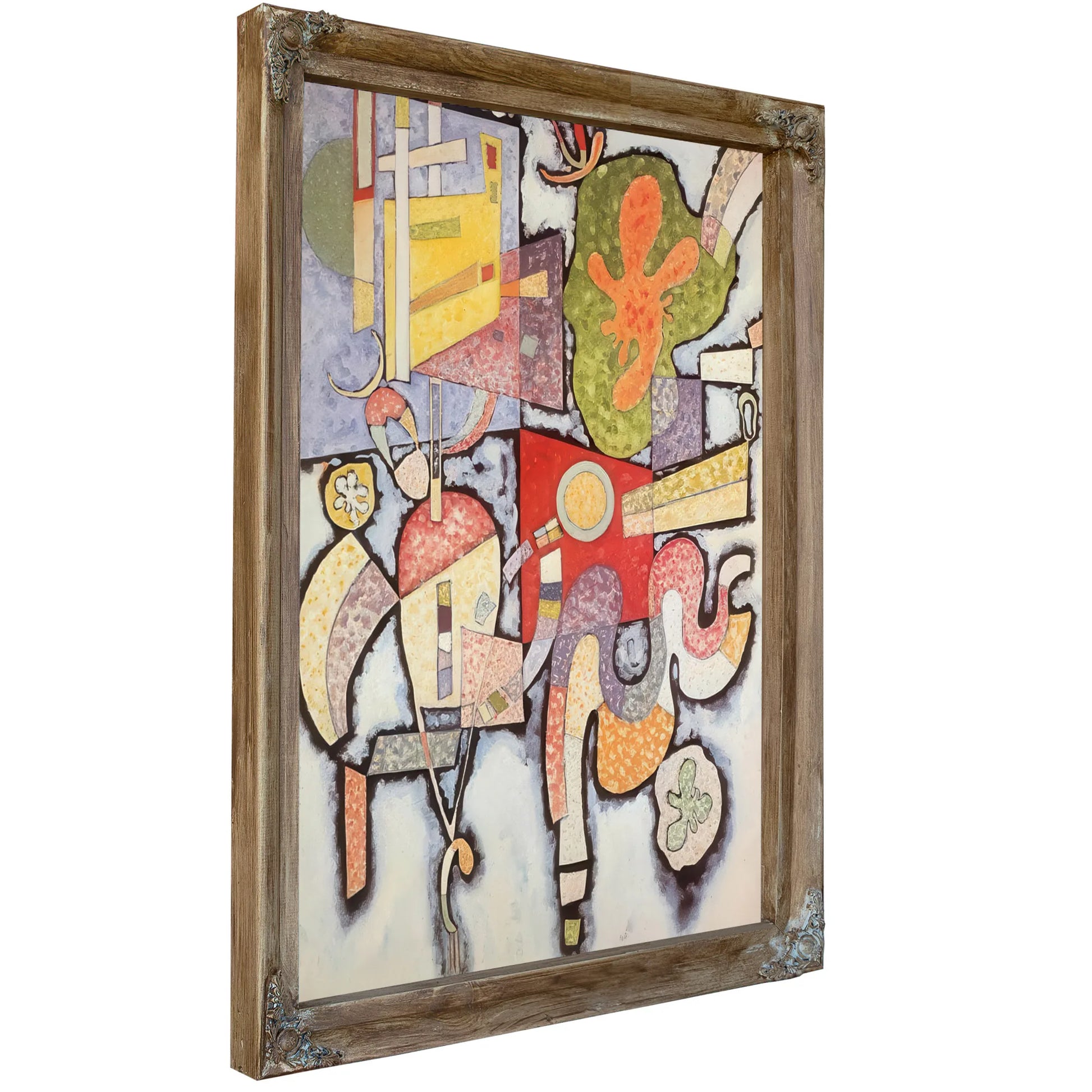 Complex Simple By Wassily Kandinsky Fine Art Print