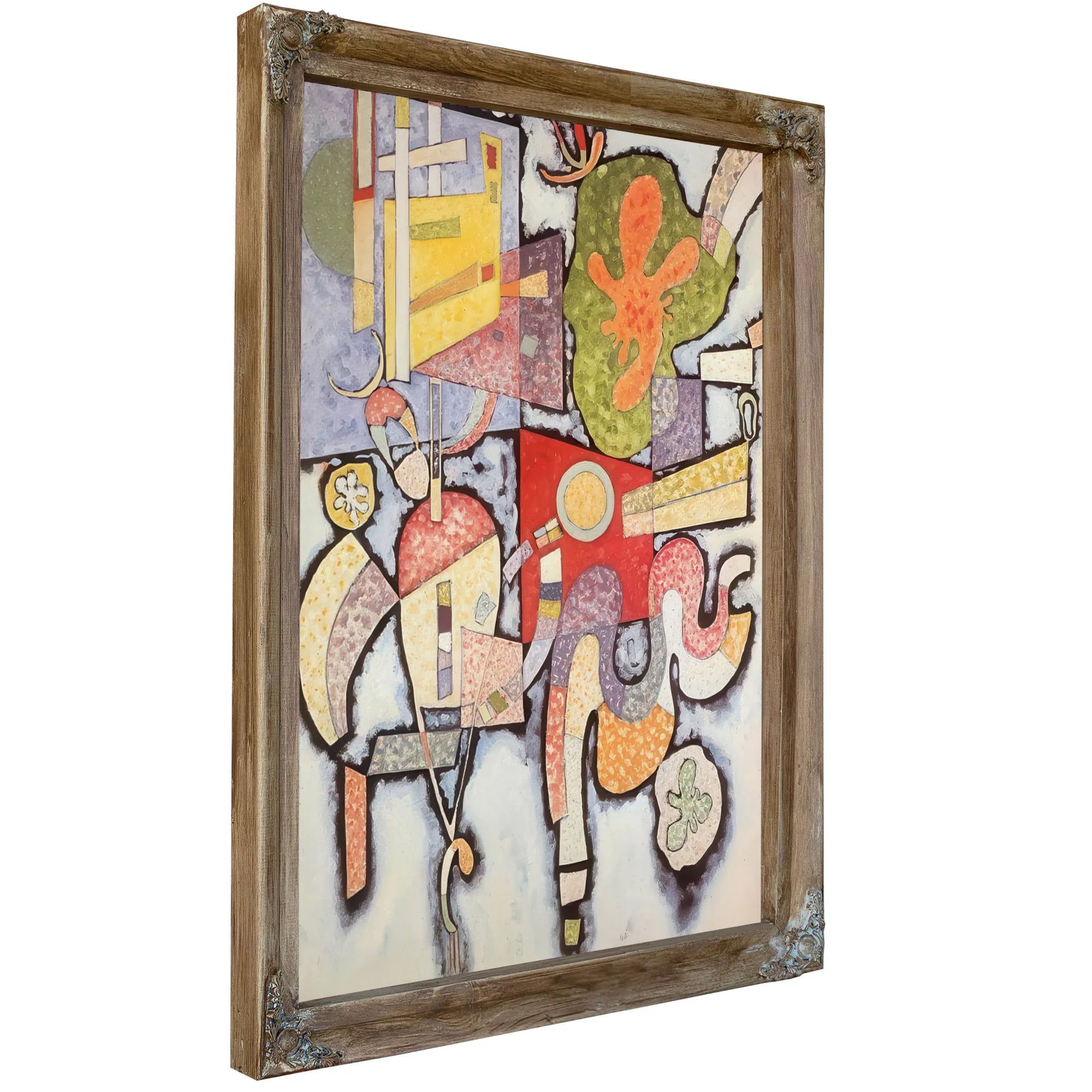 Complex Simple By Wassily Kandinsky Fine Art Print