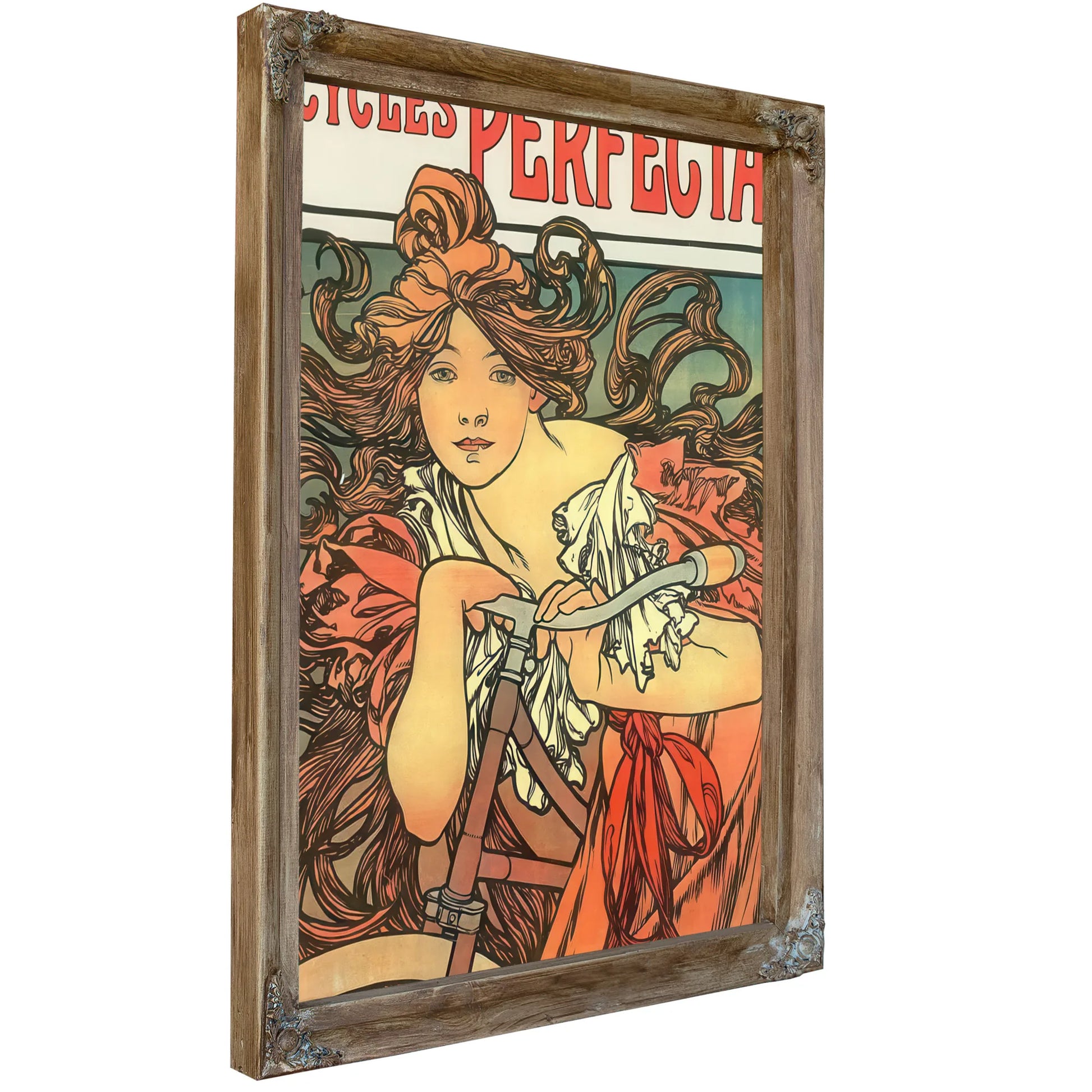 Cycles Perfecta By Alphonse Mucha Fine Art Print