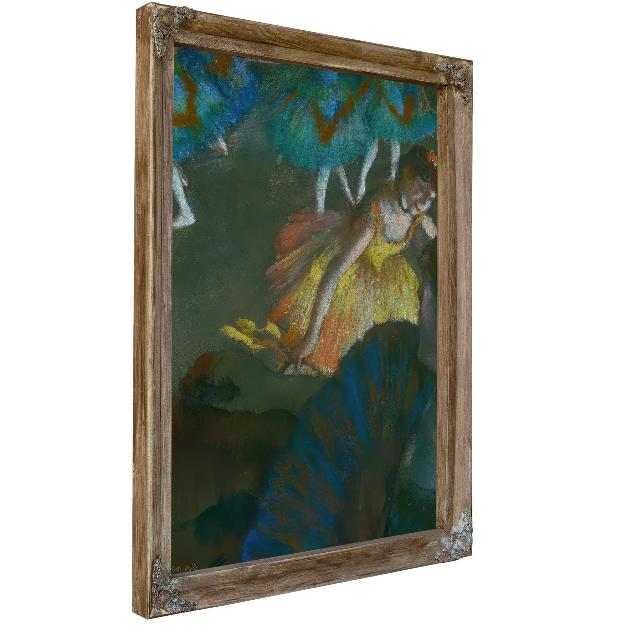 Ballet Seen From An Opera Box By Edgar Degas Fine Art Print