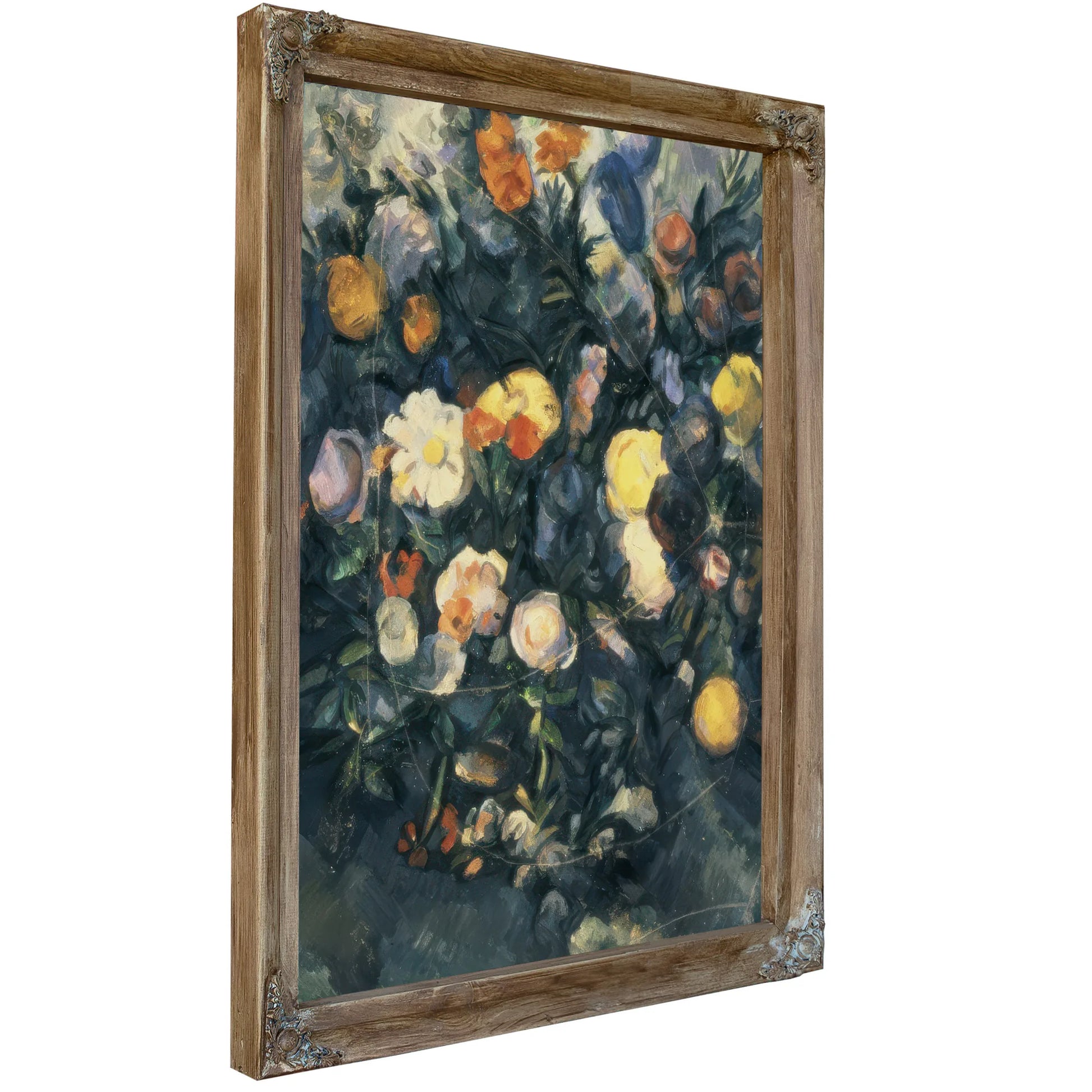 Vase Of Flowers By Paul Cezanne Fine Art Print