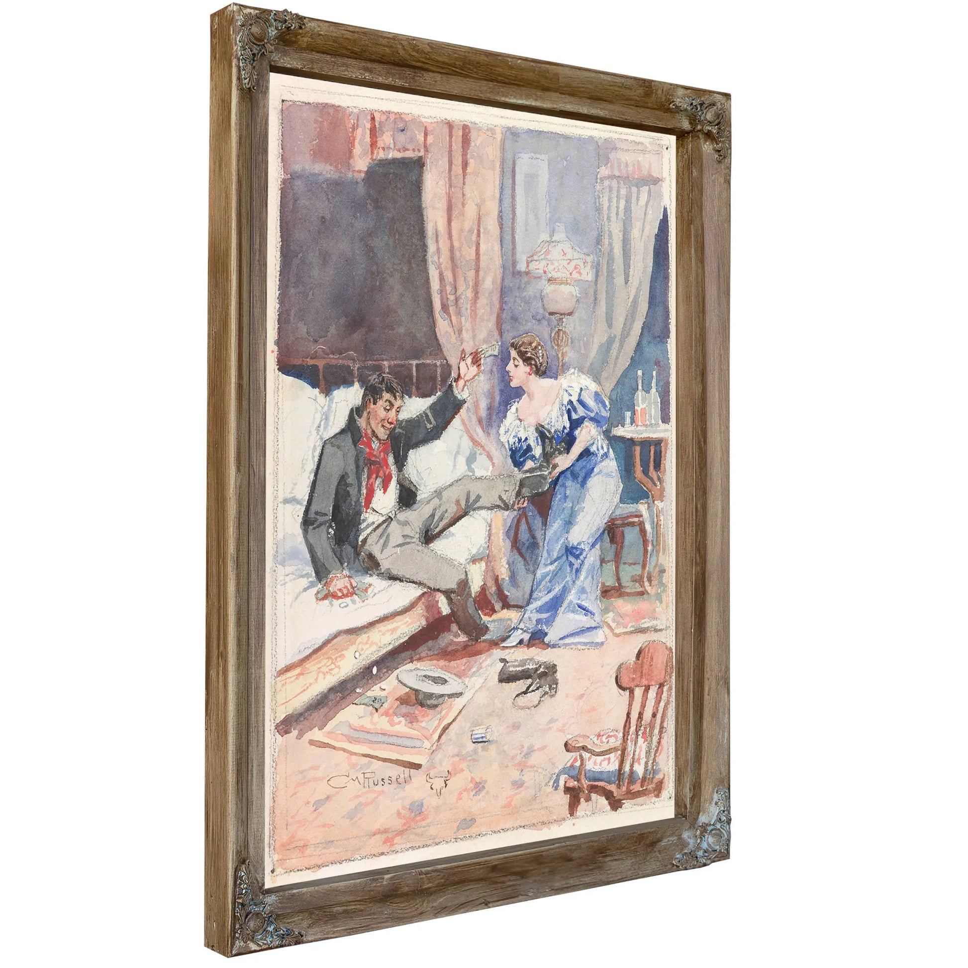 Just A Little Pleasure by Charles Marion Russell