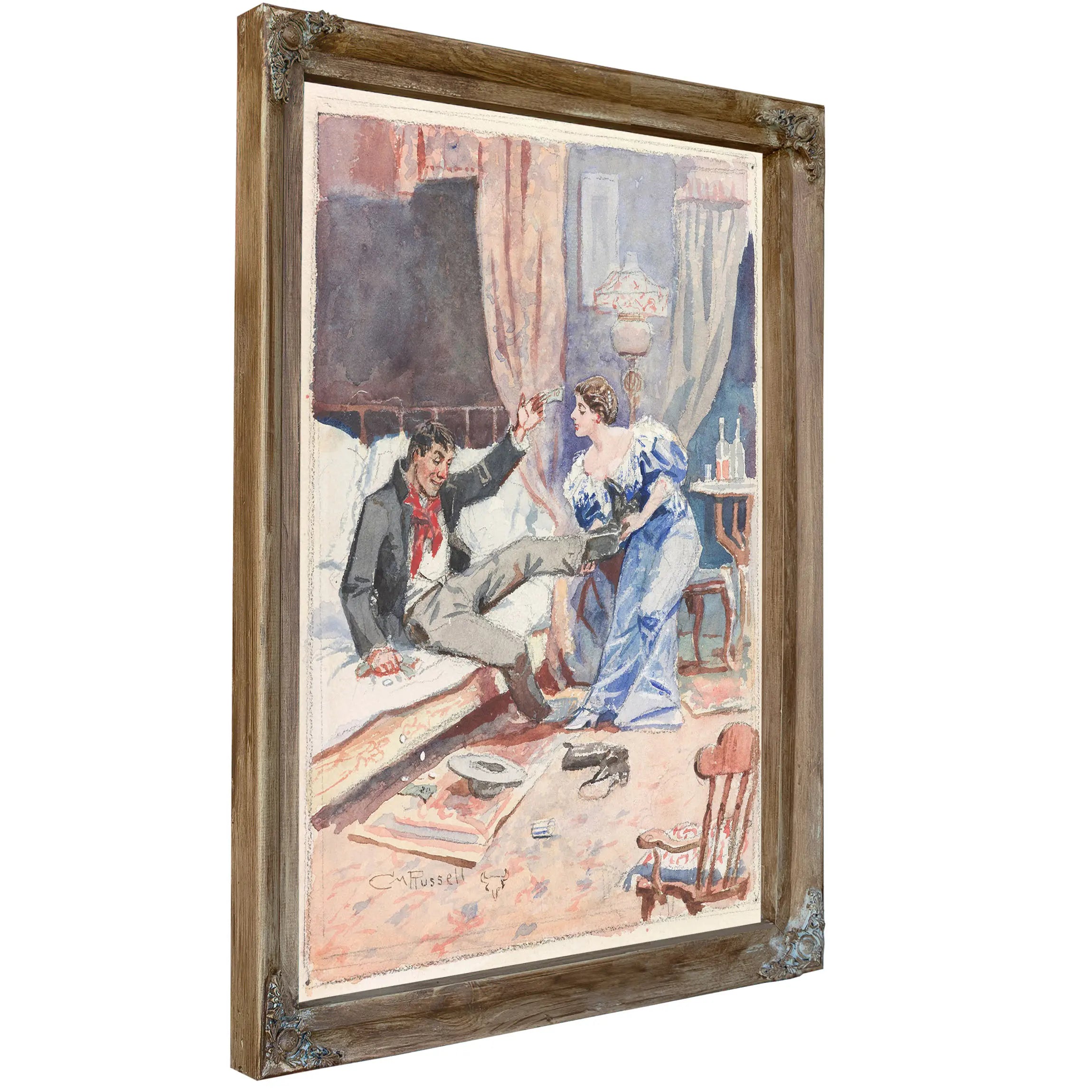 Just A Little Pleasure by Charles Marion Russell