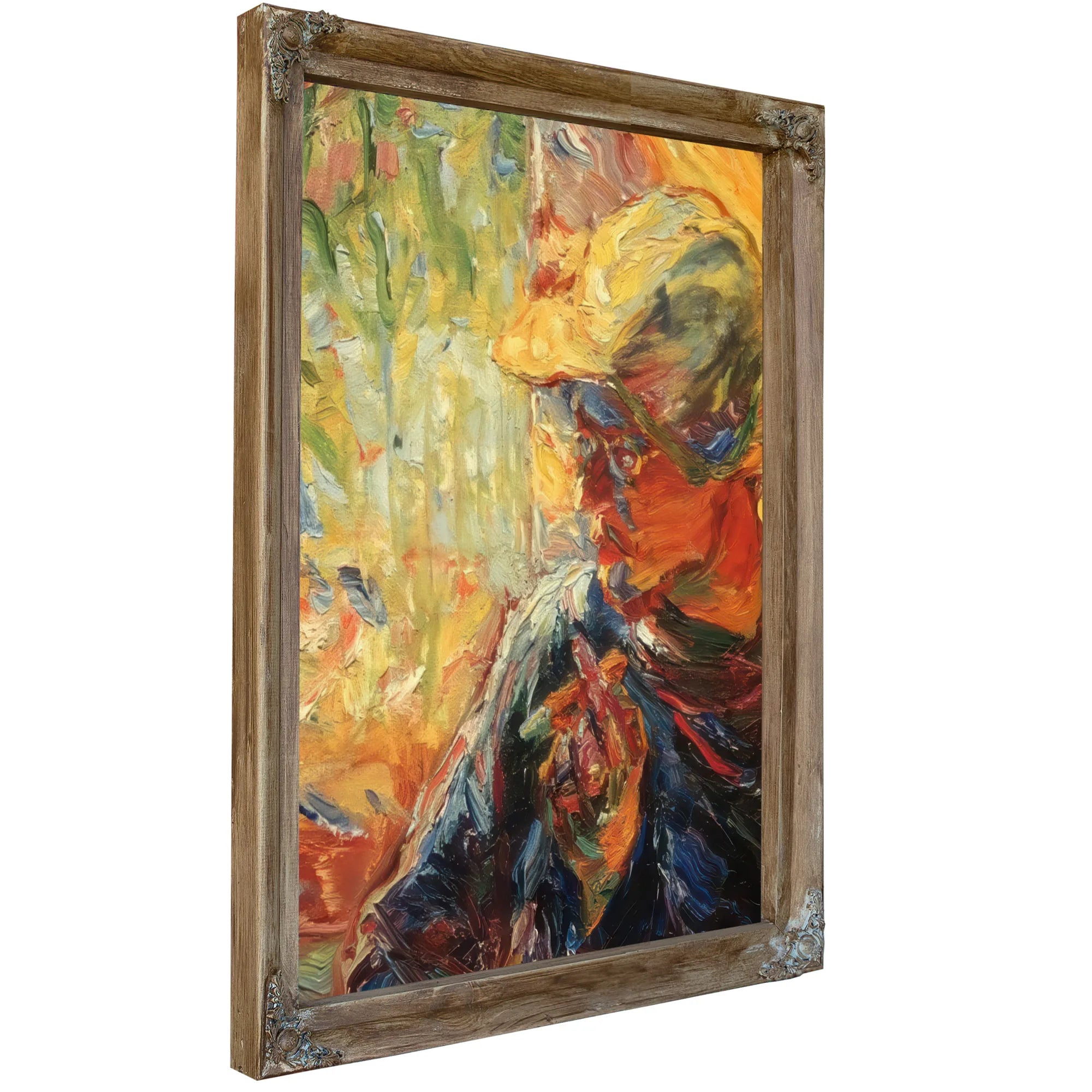 The Painter Schmidt Rottluff By Emil Nolde Fine Art Print