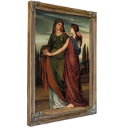 Naomi And Ruth 1887 by Evelyn De Morgan