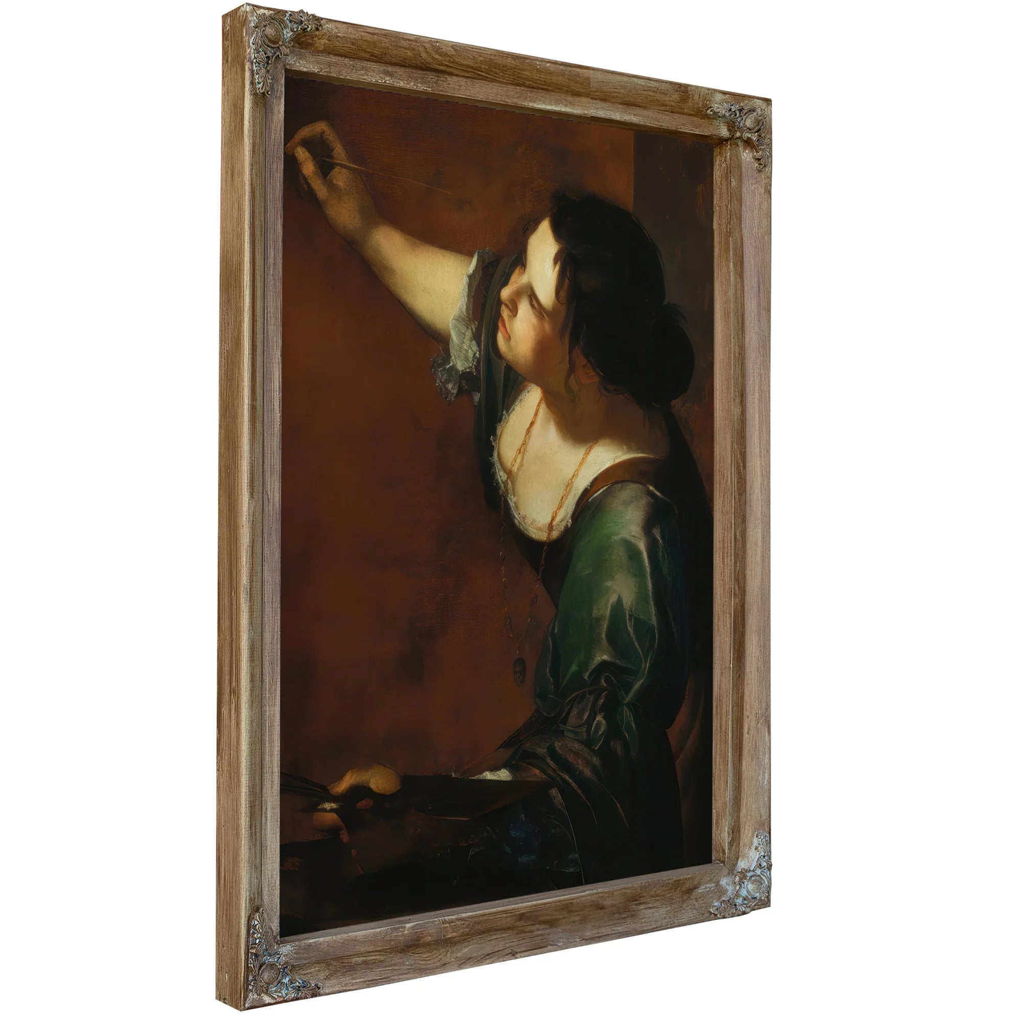 Self Portrait As The Allegory Of Painting 1638 By Artemisia Gentileschi Fine Art Print