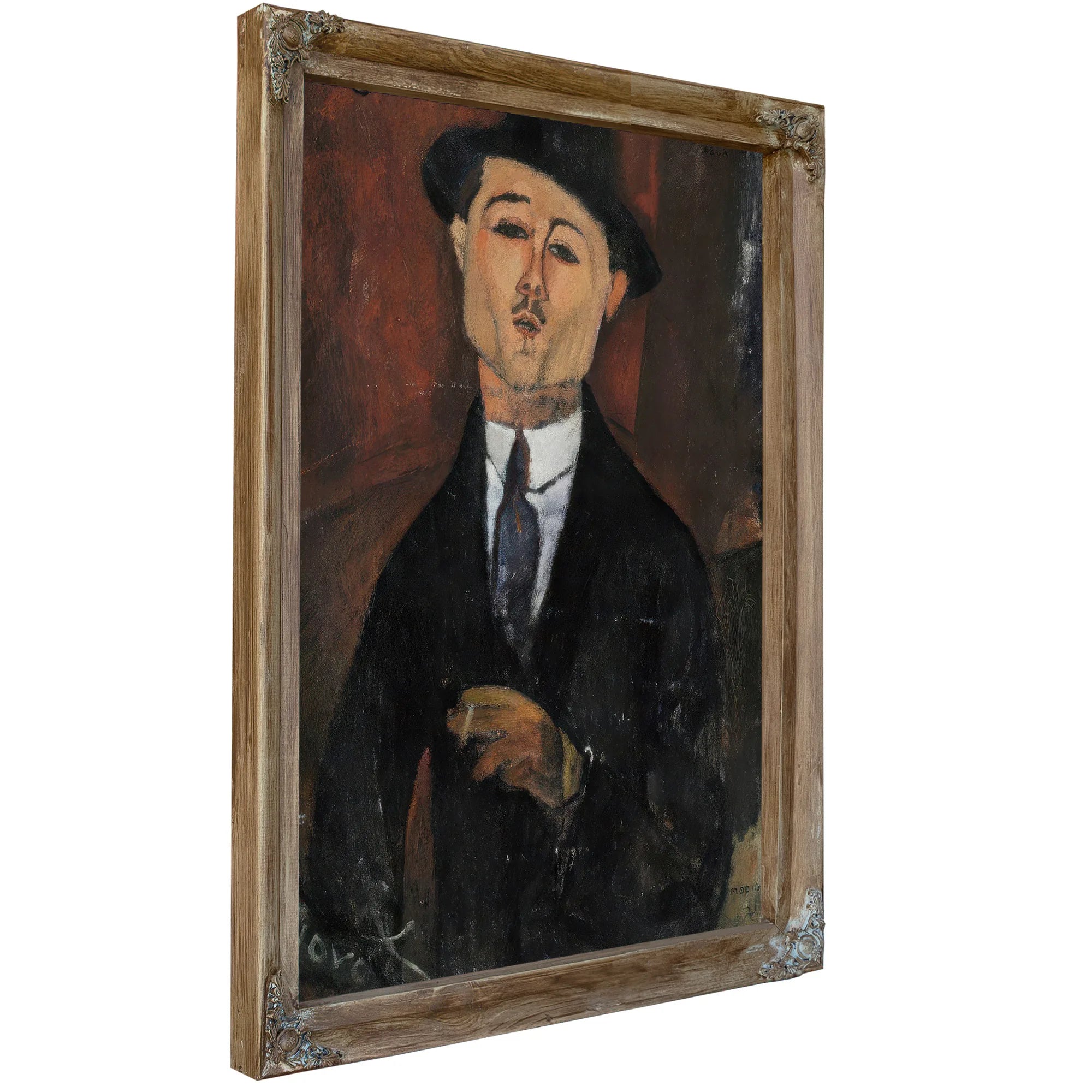 Paul Guillaume Novo Pilota By Amedeo Modigliani Fine Art Print