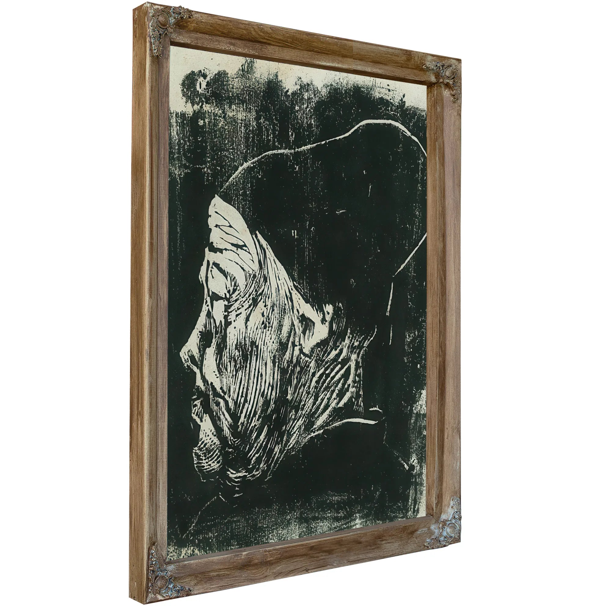 Jolster Woman With Hood By Nicolai Astrup Fine Art Print