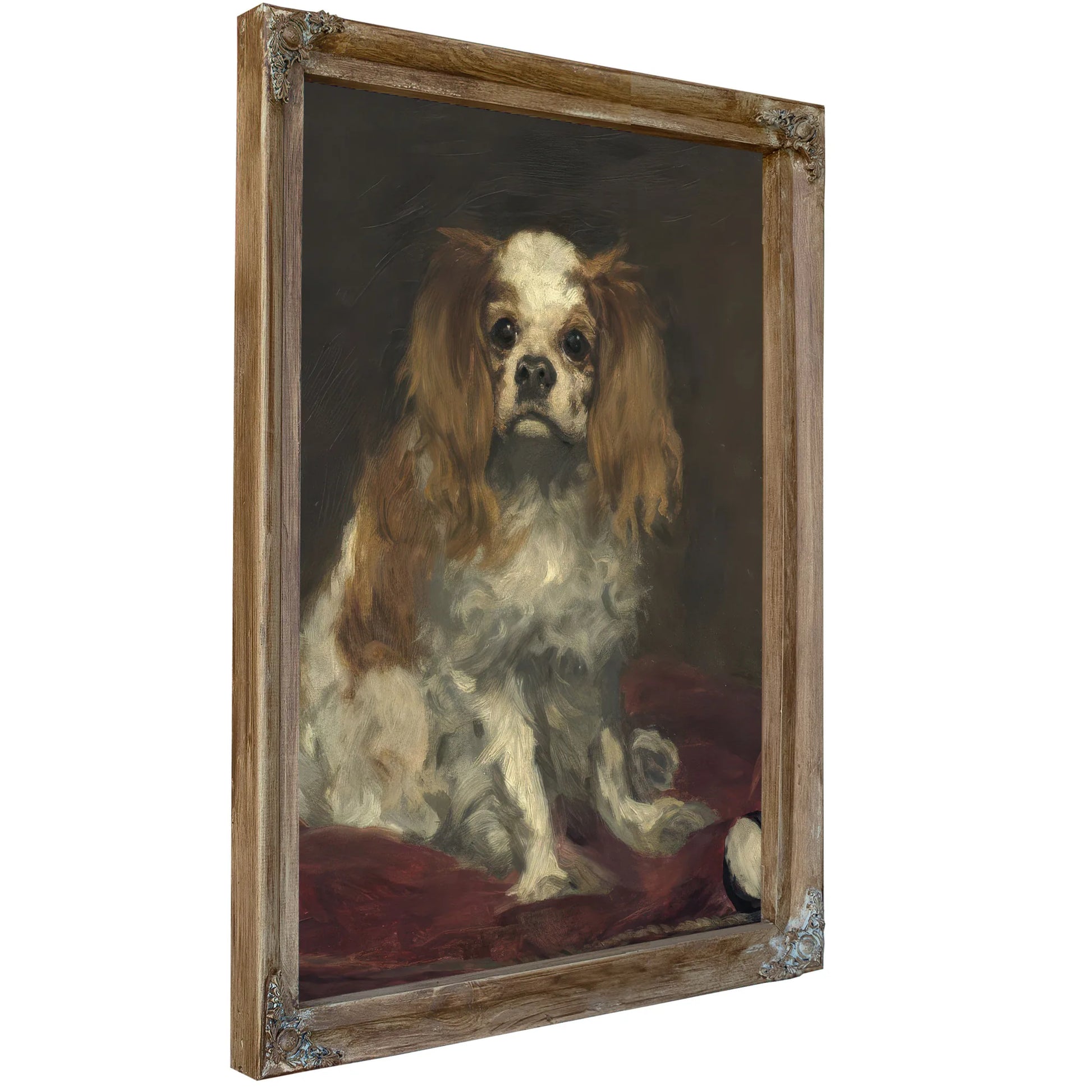 A King Charles Spaniel By Edouard Manet Fine Art Print