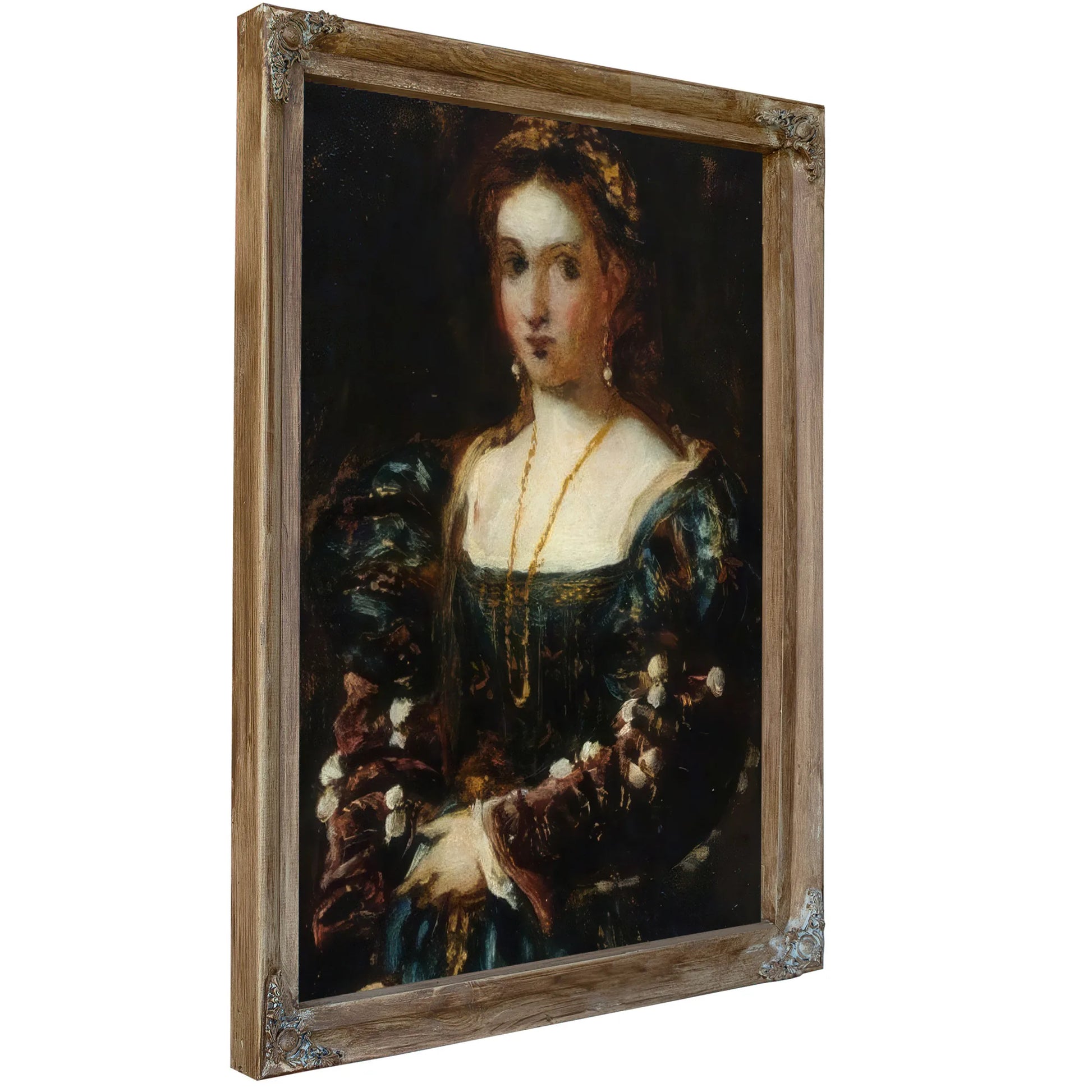 La Bella (Copy Of Titian) By William Etty Fine Art Print