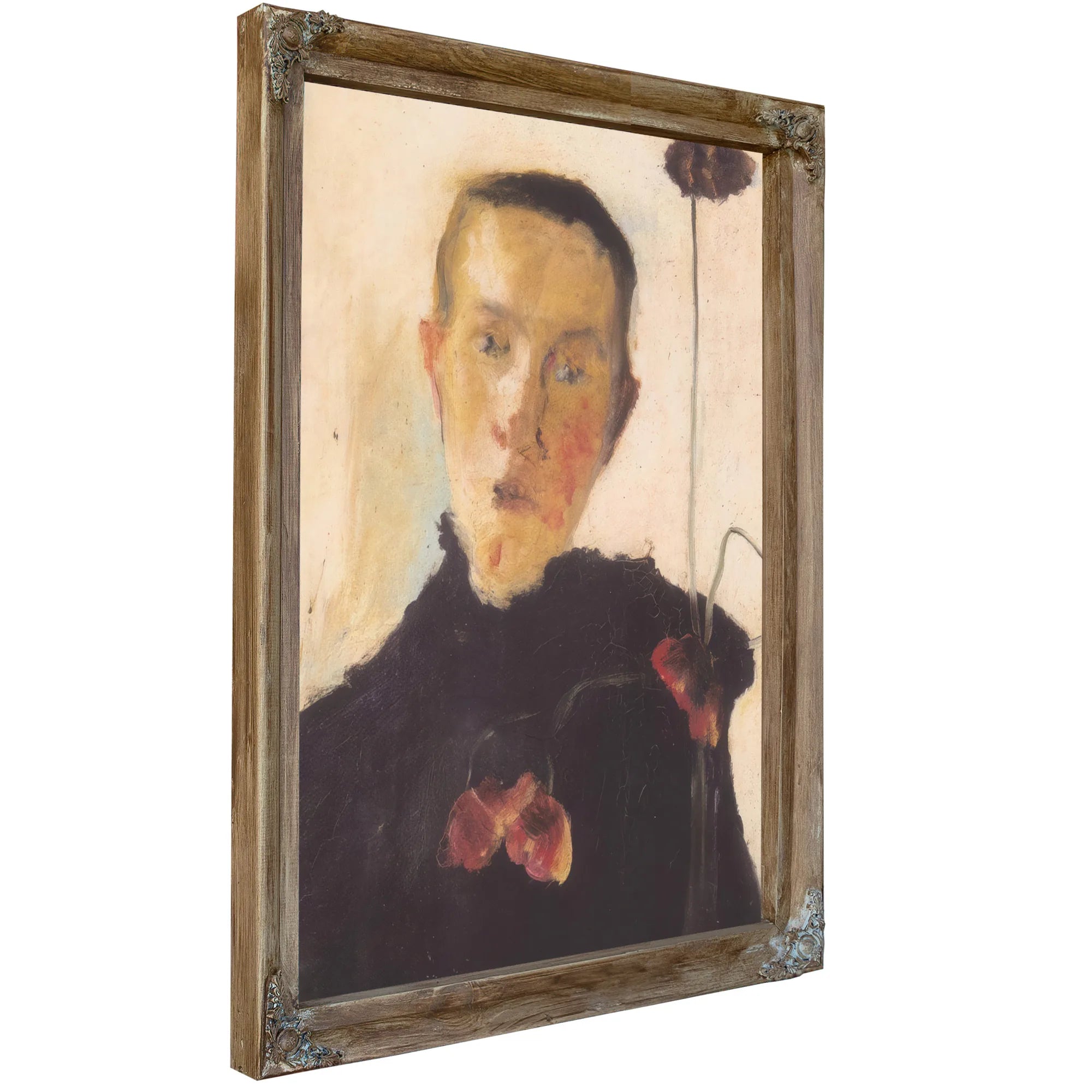 Portrait Of An Old Woman 1 By Paula Modersohn Becker Fine Art Print