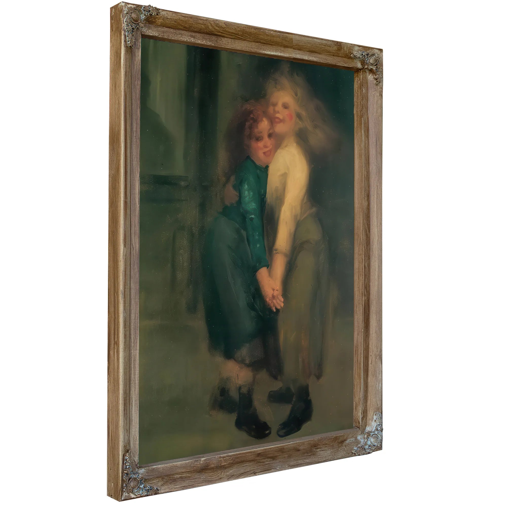 The Spielers By George Luks Fine Art Print