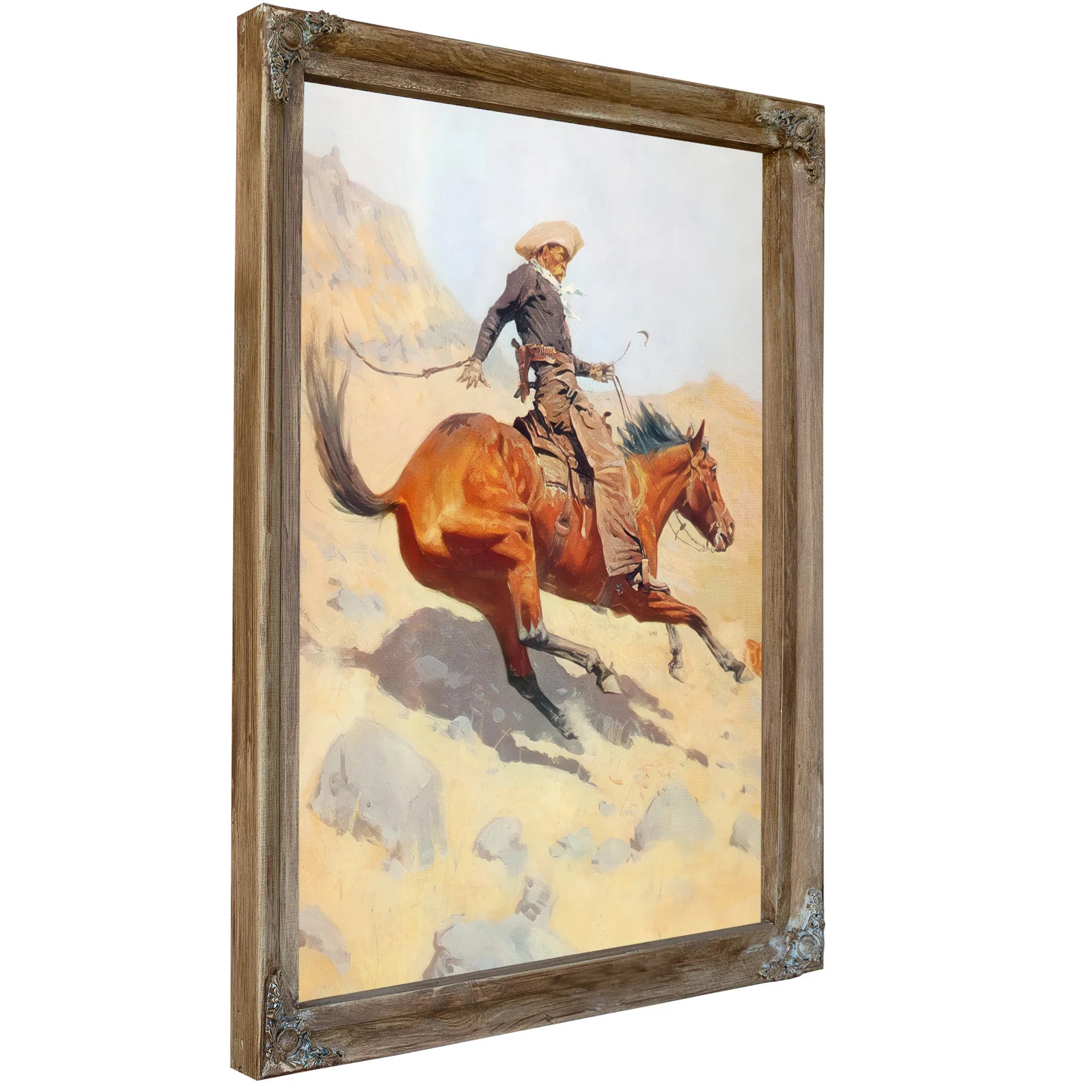 The Cowboy By Frederic Remington Fine Art Print