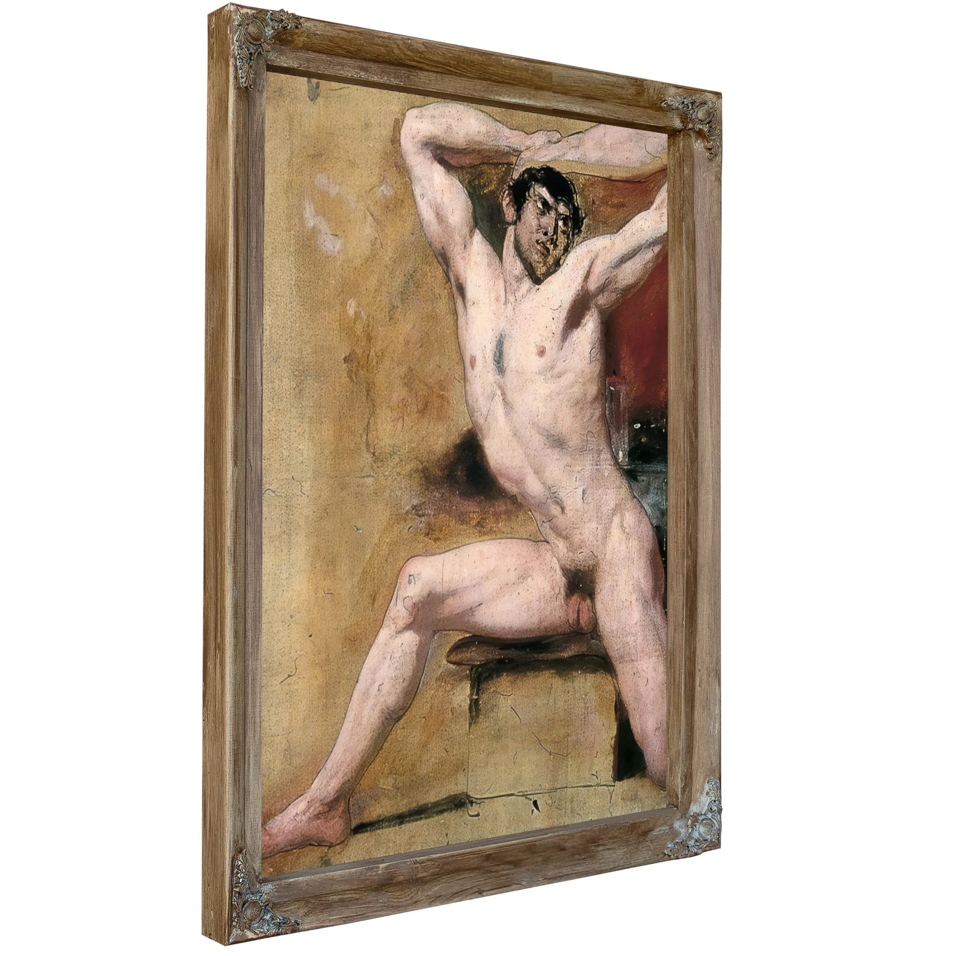 Male Nude 3 By William Etty Fine Art Print