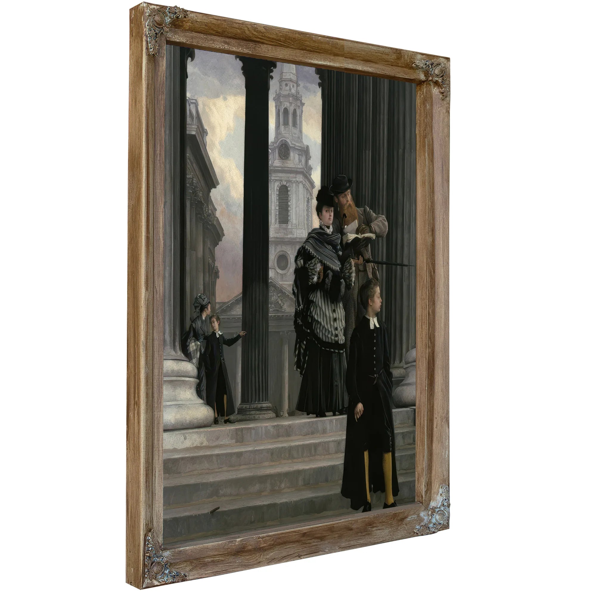 London Visitors By James Tissot Fine Art Print