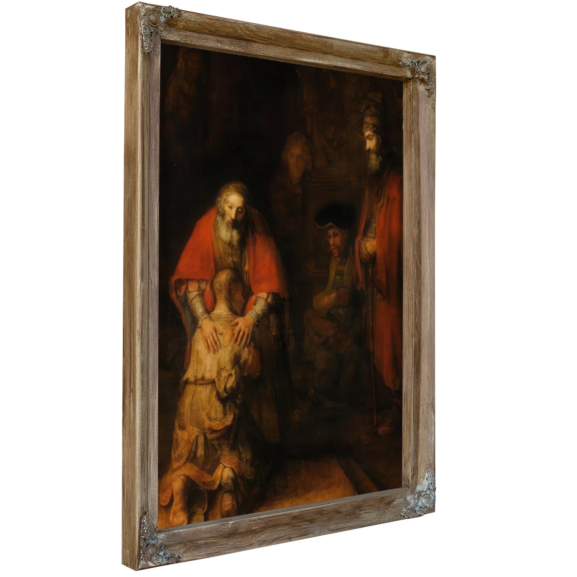 Return Of The Prodigal Son By Rembrandt Fine Art Print
