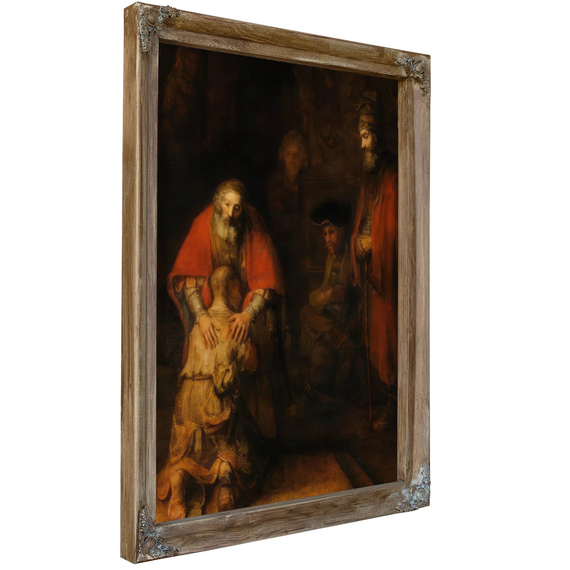 Return Of The Prodigal Son By Rembrandt Fine Art Print