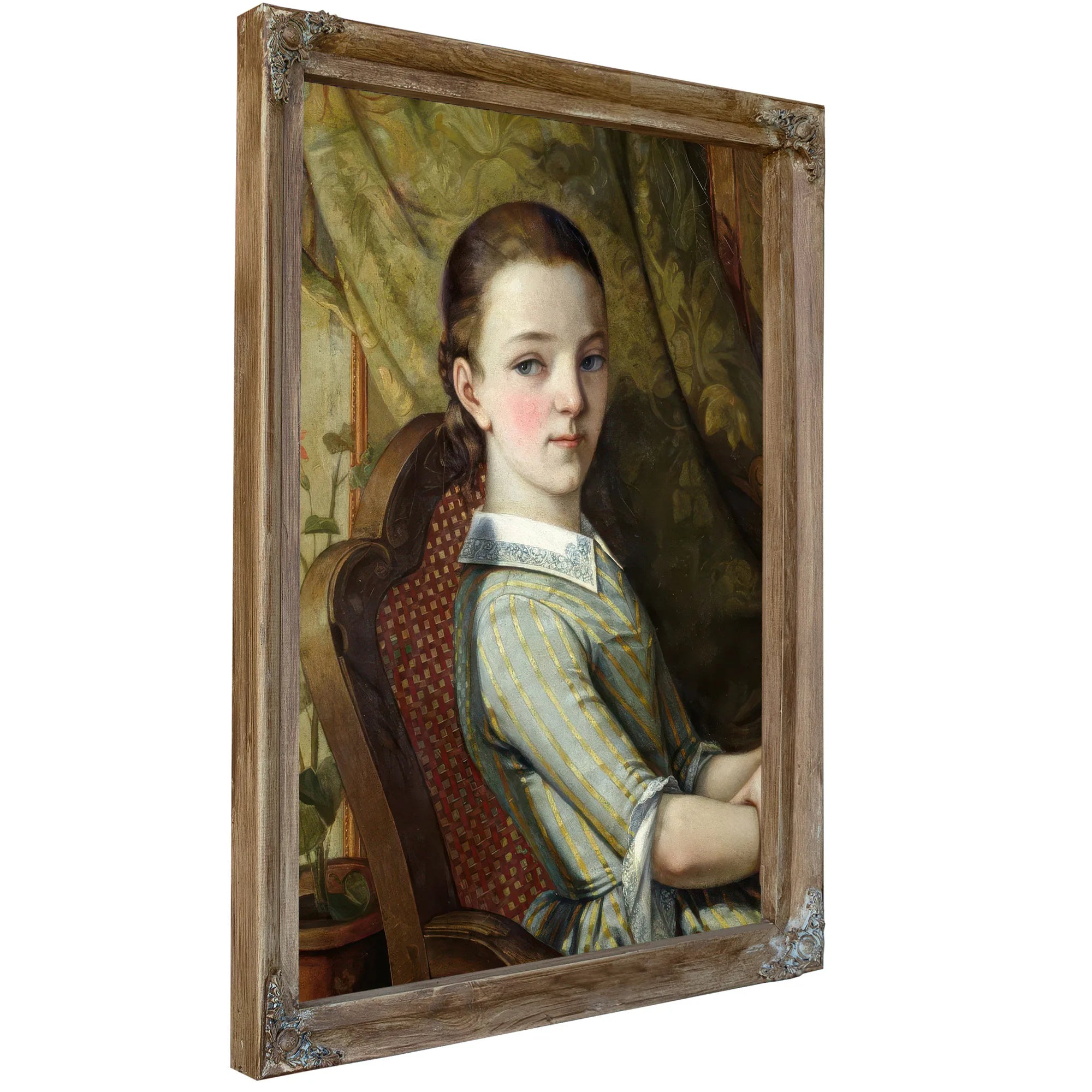 Juliette Courbet (1831 1915) By Jean Desire Gustave Courbet Fine Art Print