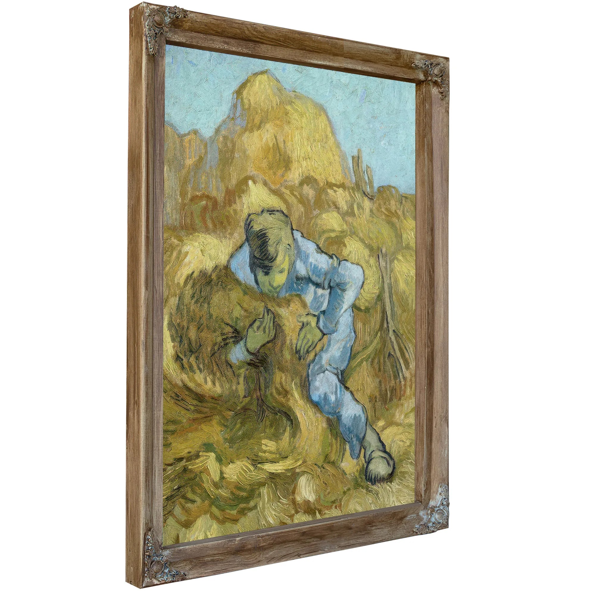 The Sheaf Binder (After Millet) By Vincent Van Gogh Fine Art Print