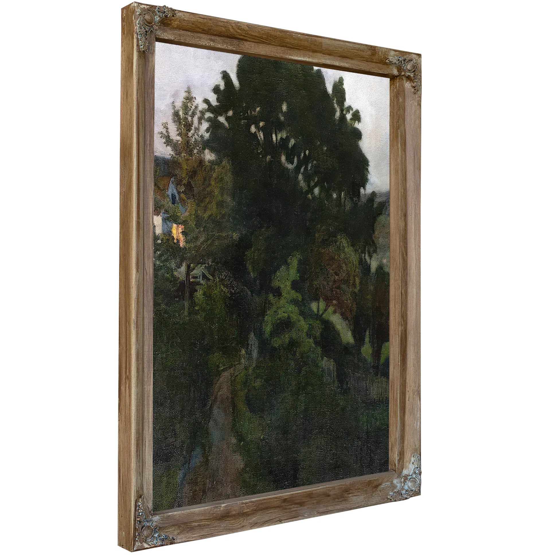 Autumn Dusk In The Garden By Nicolai Astrup Fine Art Print
