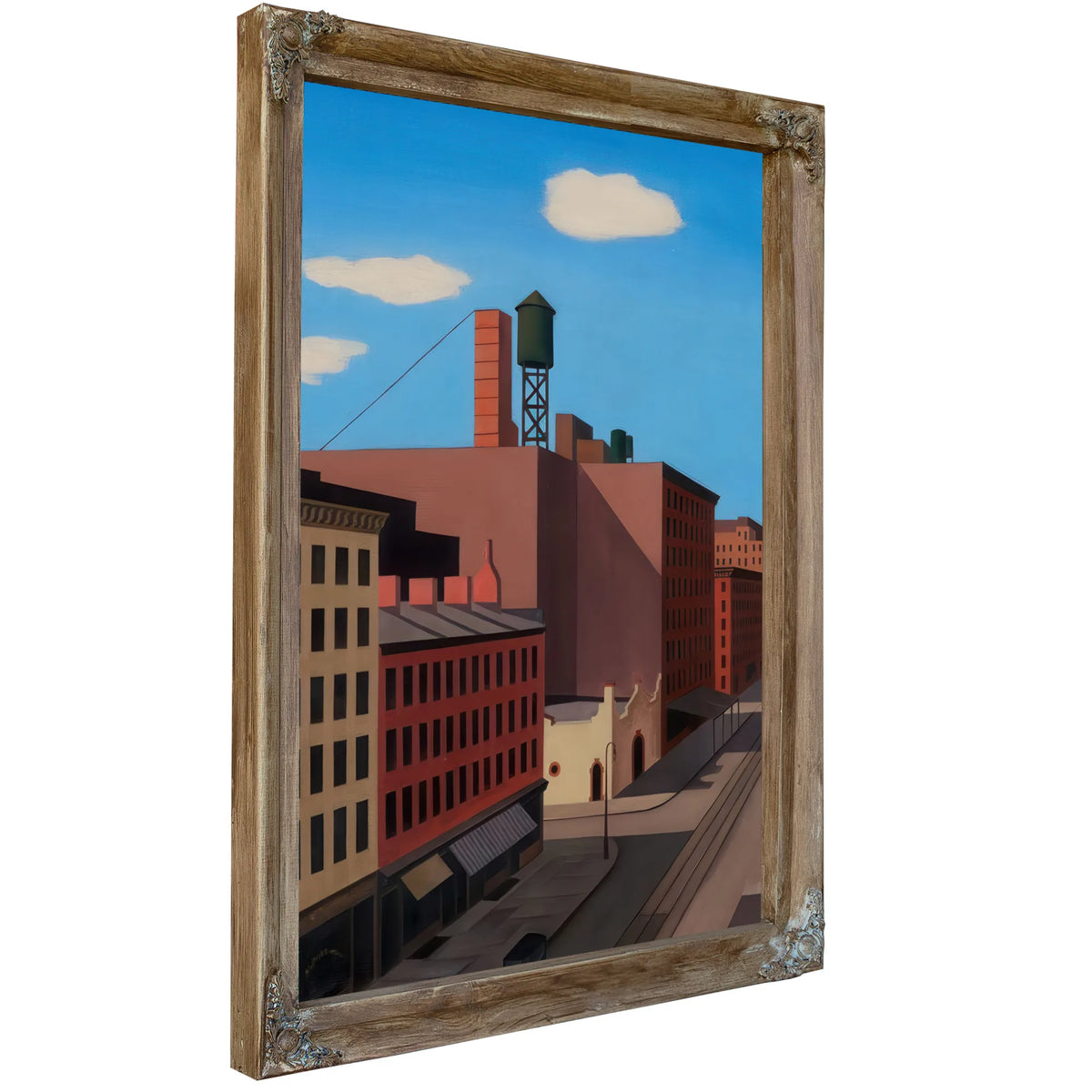 Hudson Street By George Ault Fine Art Print