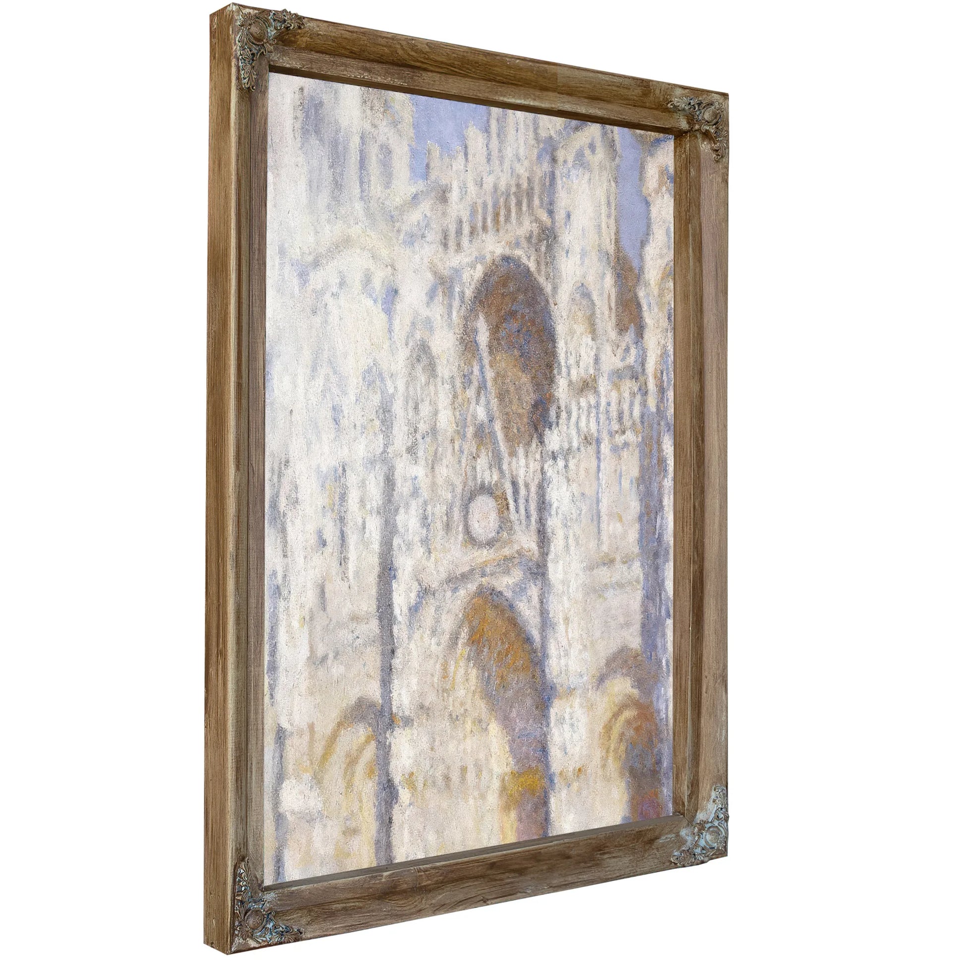 Rouen Cathedral In The Afternoon (The Gate In Full Sun) By Claude Monet Fine Art Print