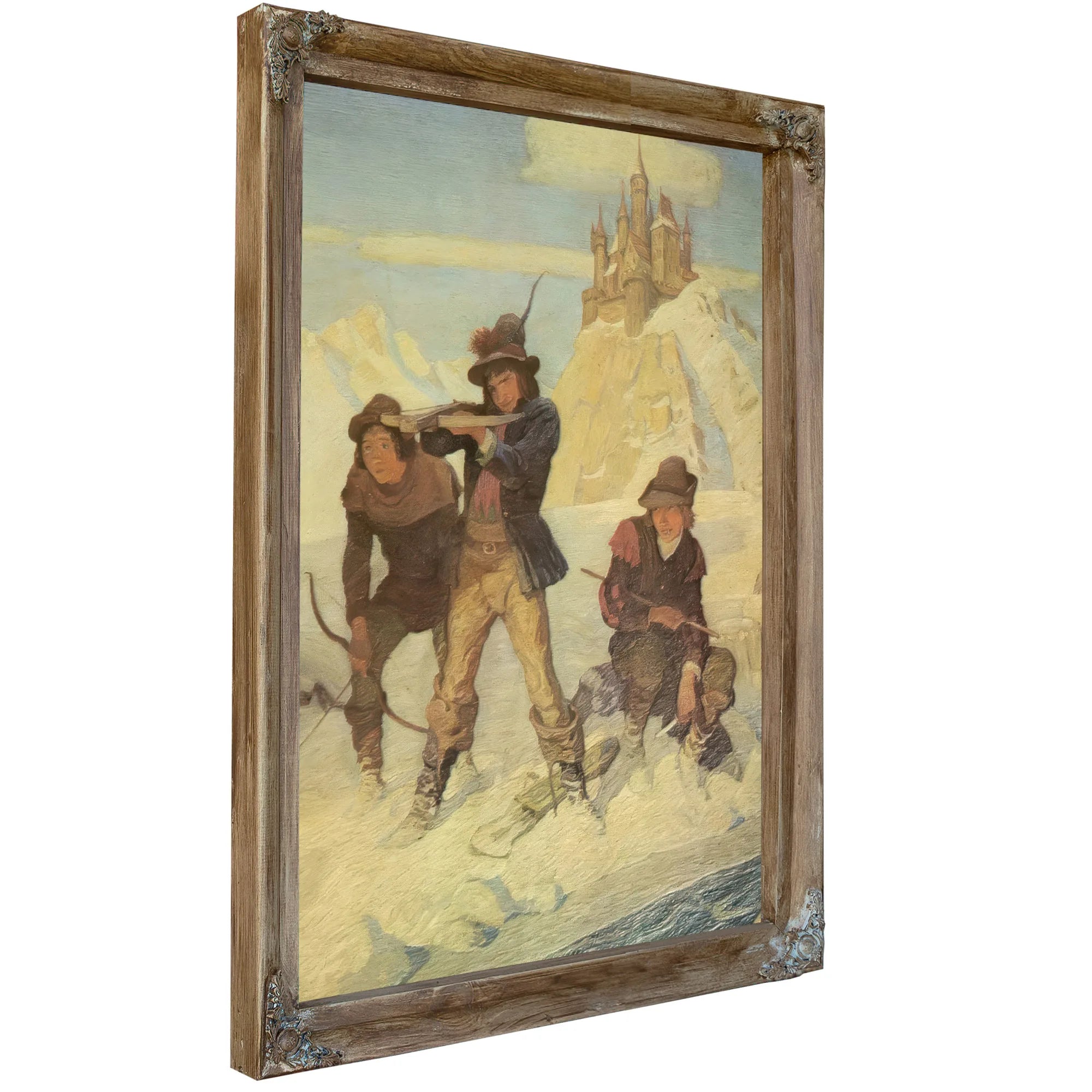 Eseldorf Was A Paradise For Us Boys By NC Wyeth Fine Art Print