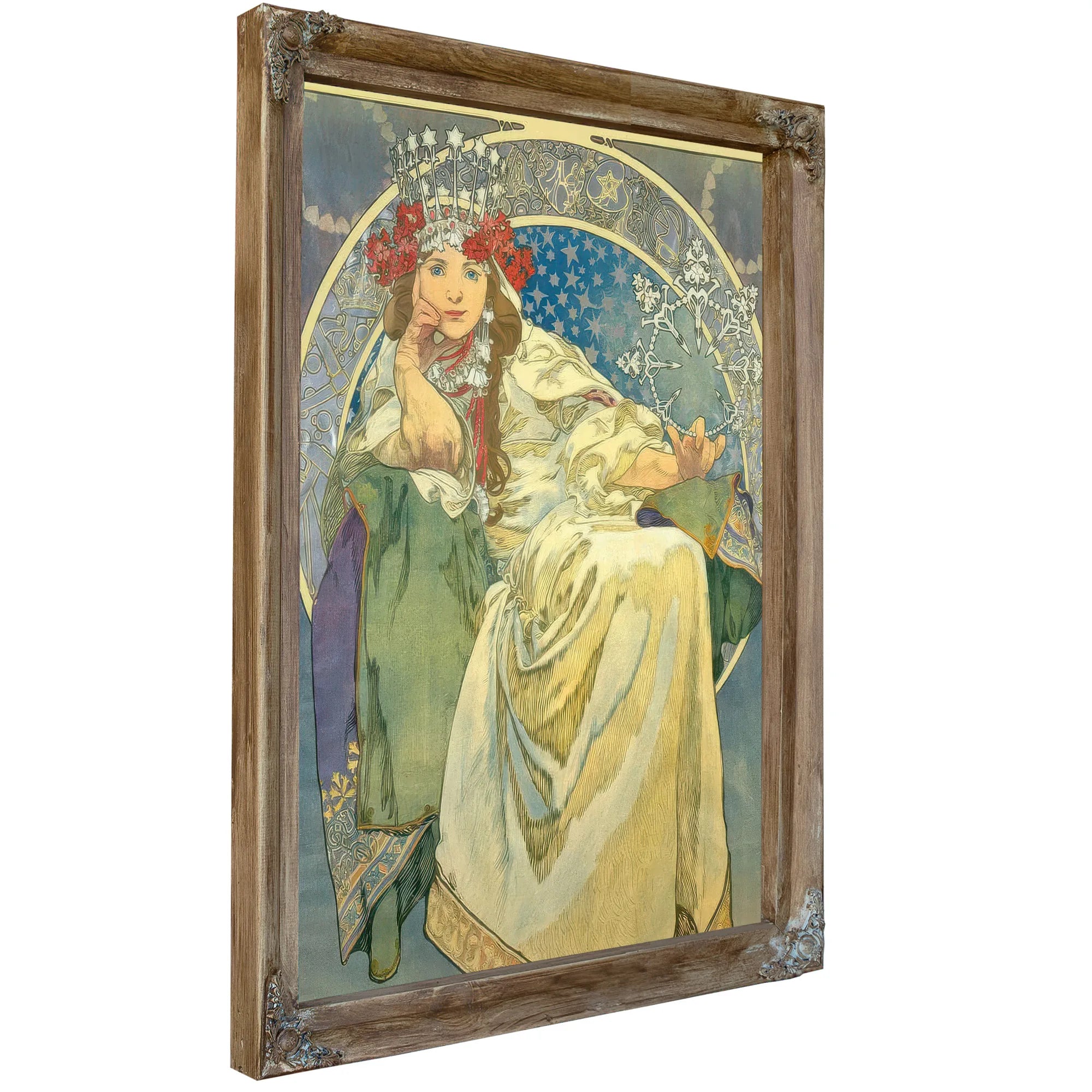 Princess Hyacinth By Alphonse Mucha Fine Art Print