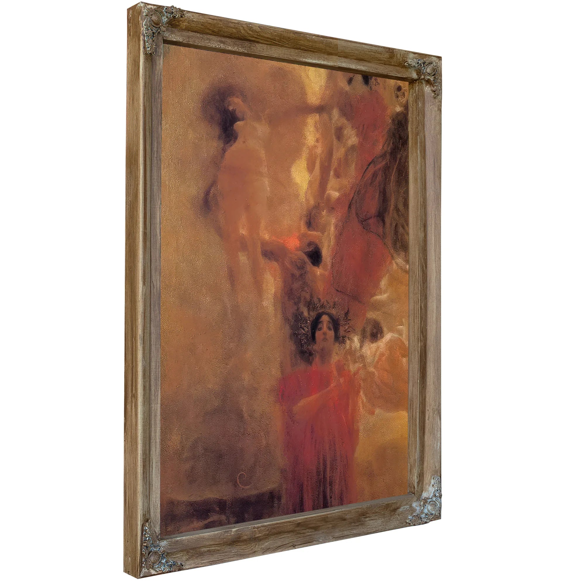 Compositional Project For Medicine By Gustav Klimt Fine Art Print