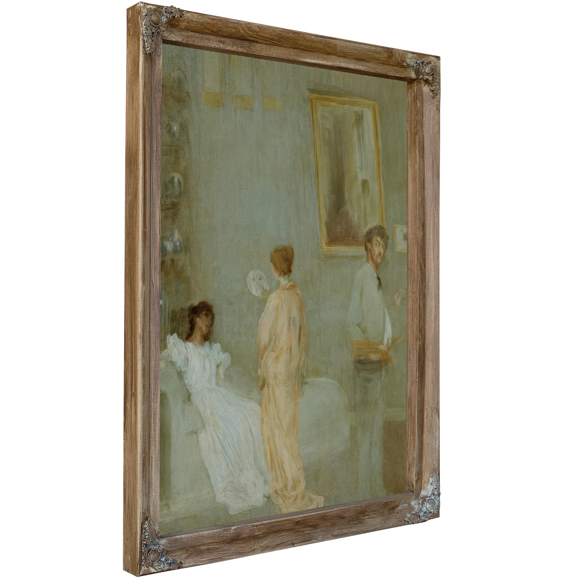 The Artist In His Studio By James McNeill Whistler Fine Art Print