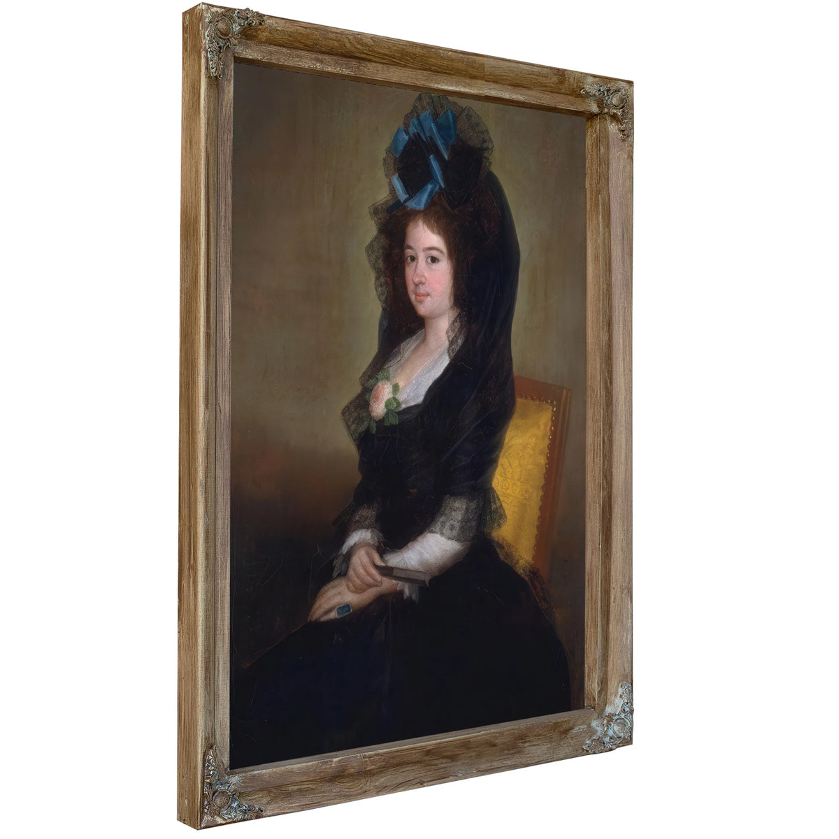 Narcisa Baranana De Goicoechea 1815 112 4X78 1Cm Met 29 100 180 By Francisco De Goya Fine Art Print