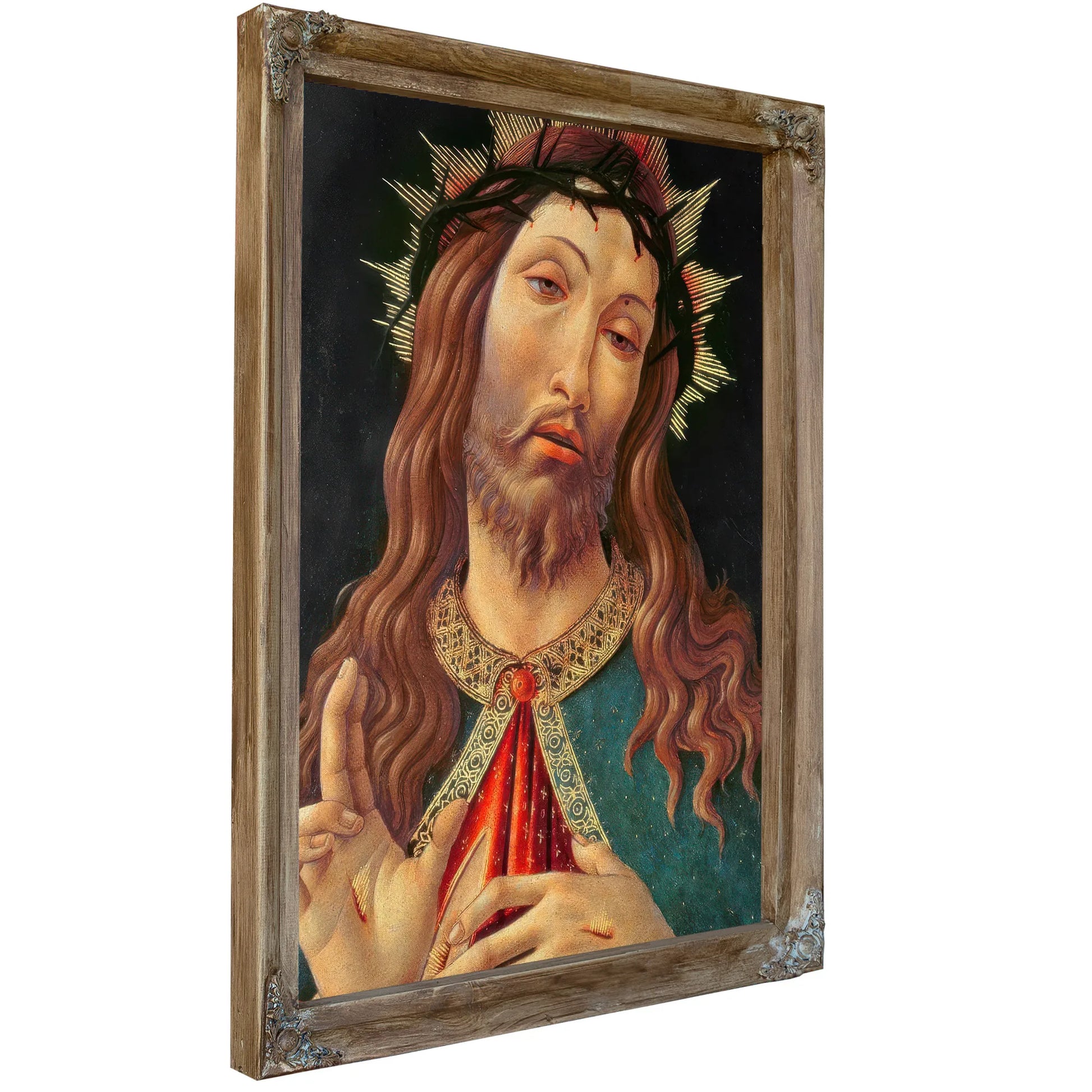 Ecce Homo Or The Redeemer By Sandro Botticelli Fine Art Print