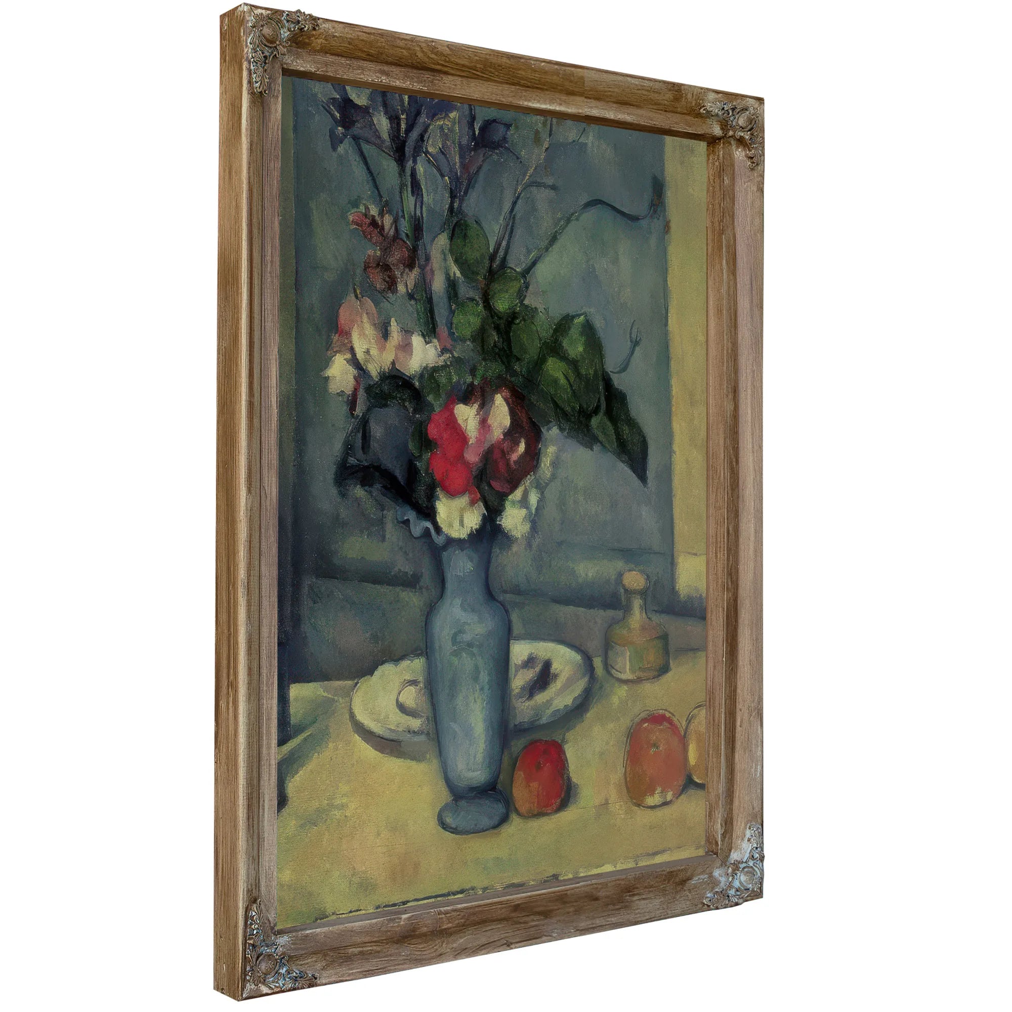 The Blue Vase By Paul Cezanne Fine Art Print