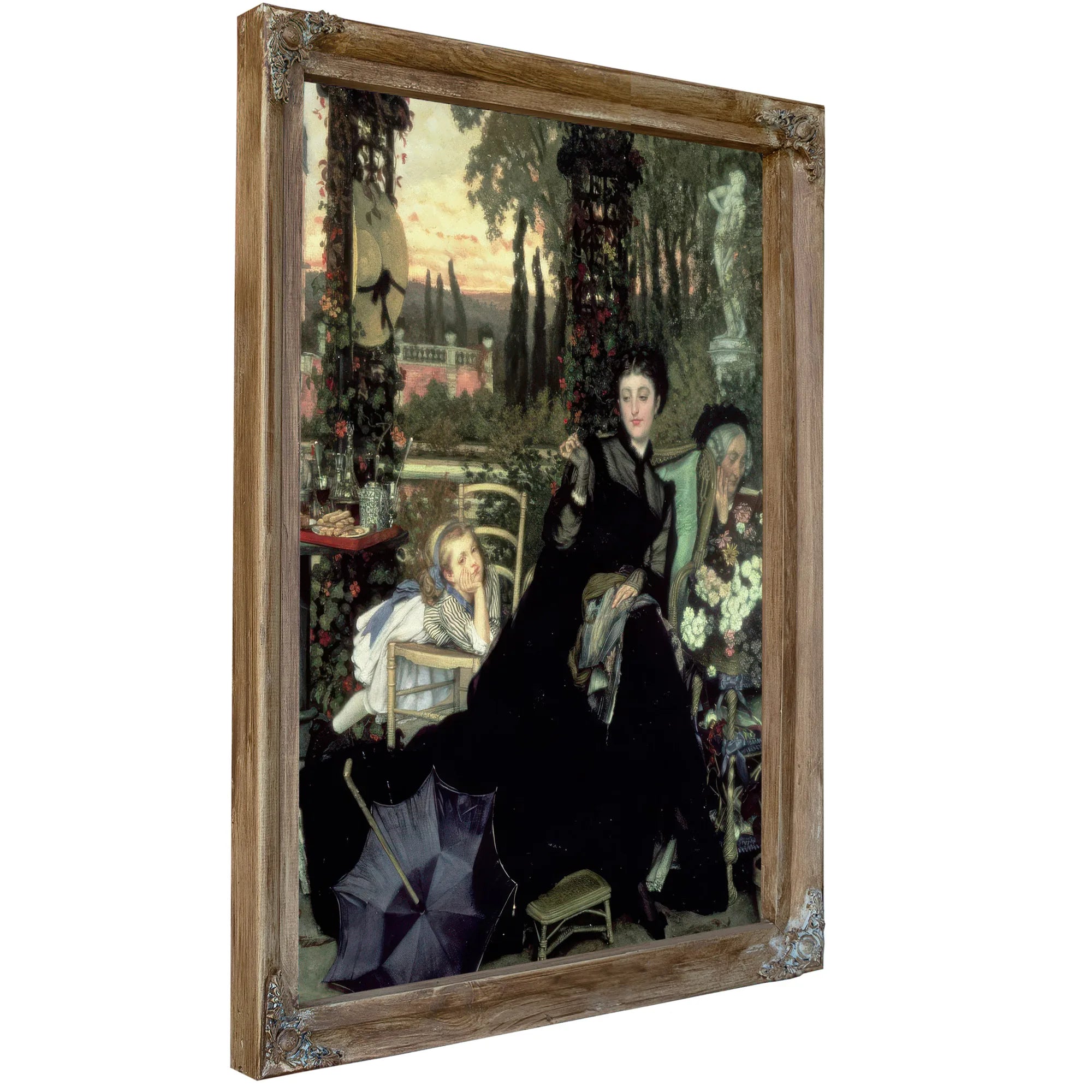 The Widow By James Tissot Fine Art Print