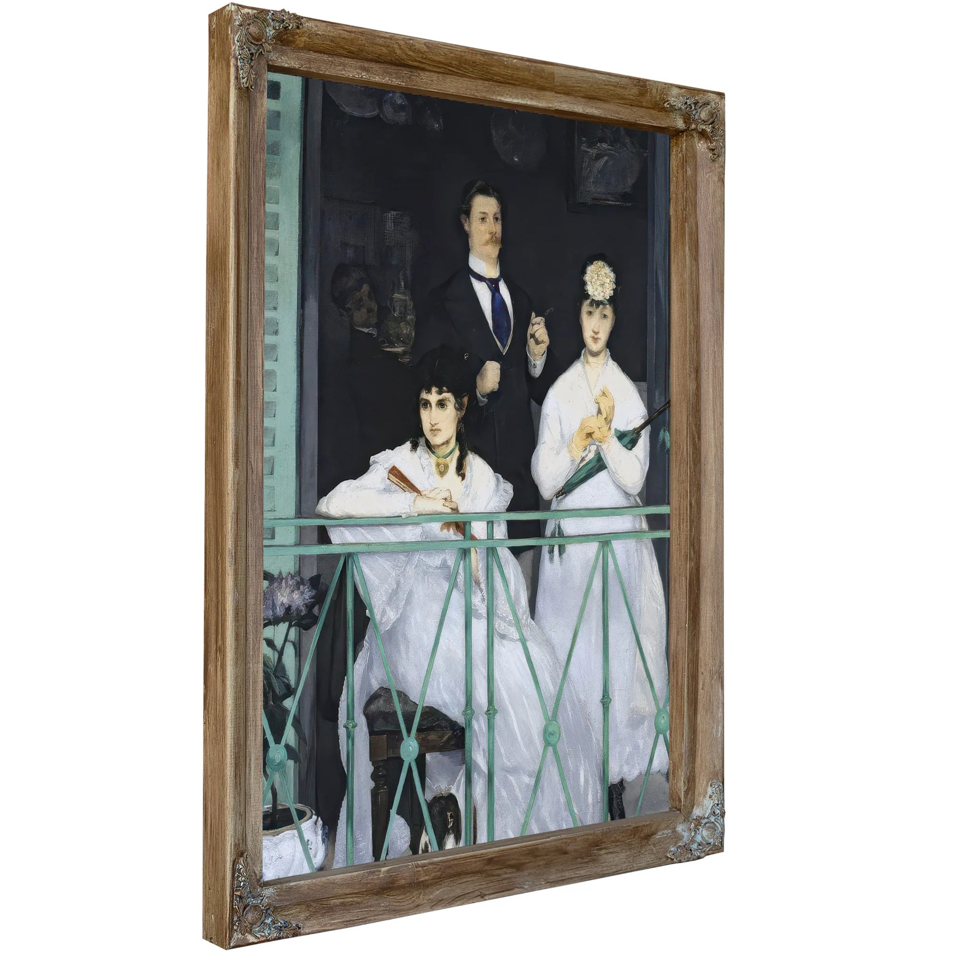 The Balcony By Edouard Manet Fine Art Print