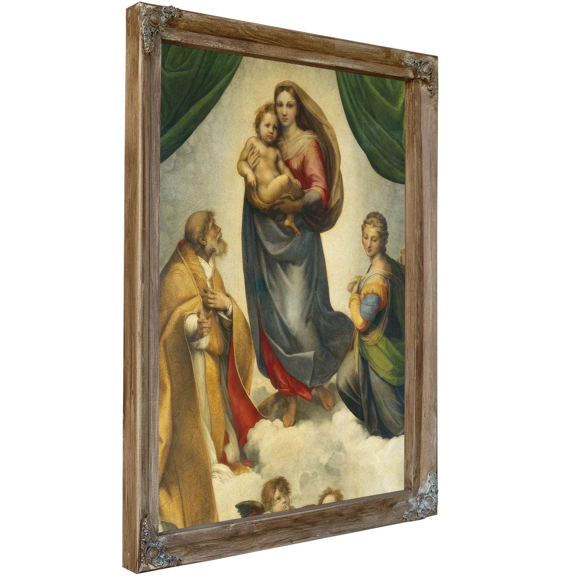 The Sistine Madonna By Raphael Fine Art Print