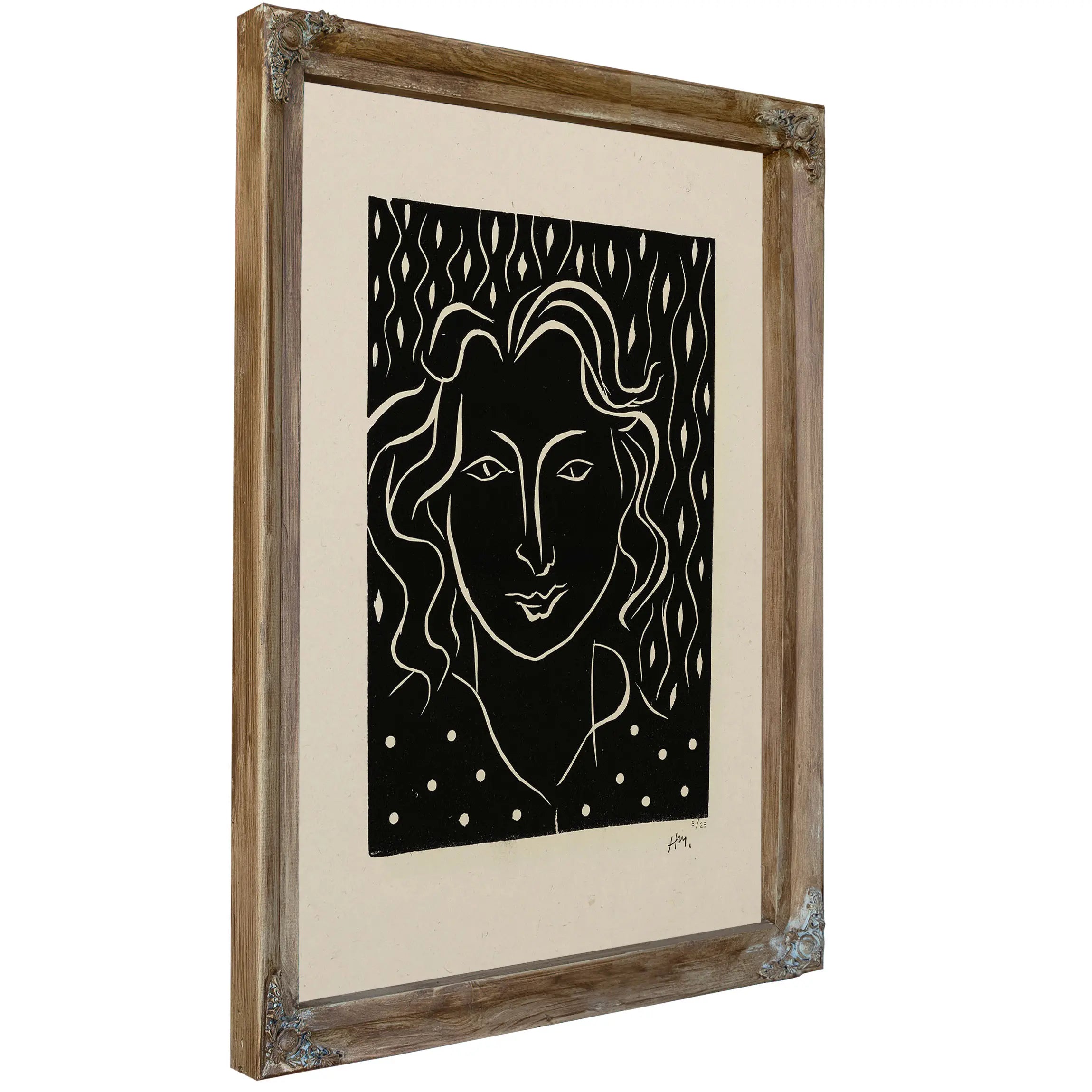 Jeune Femme Aux Cheveux Flottants (Young Woman With Flowing Hair) by Henri Matisse