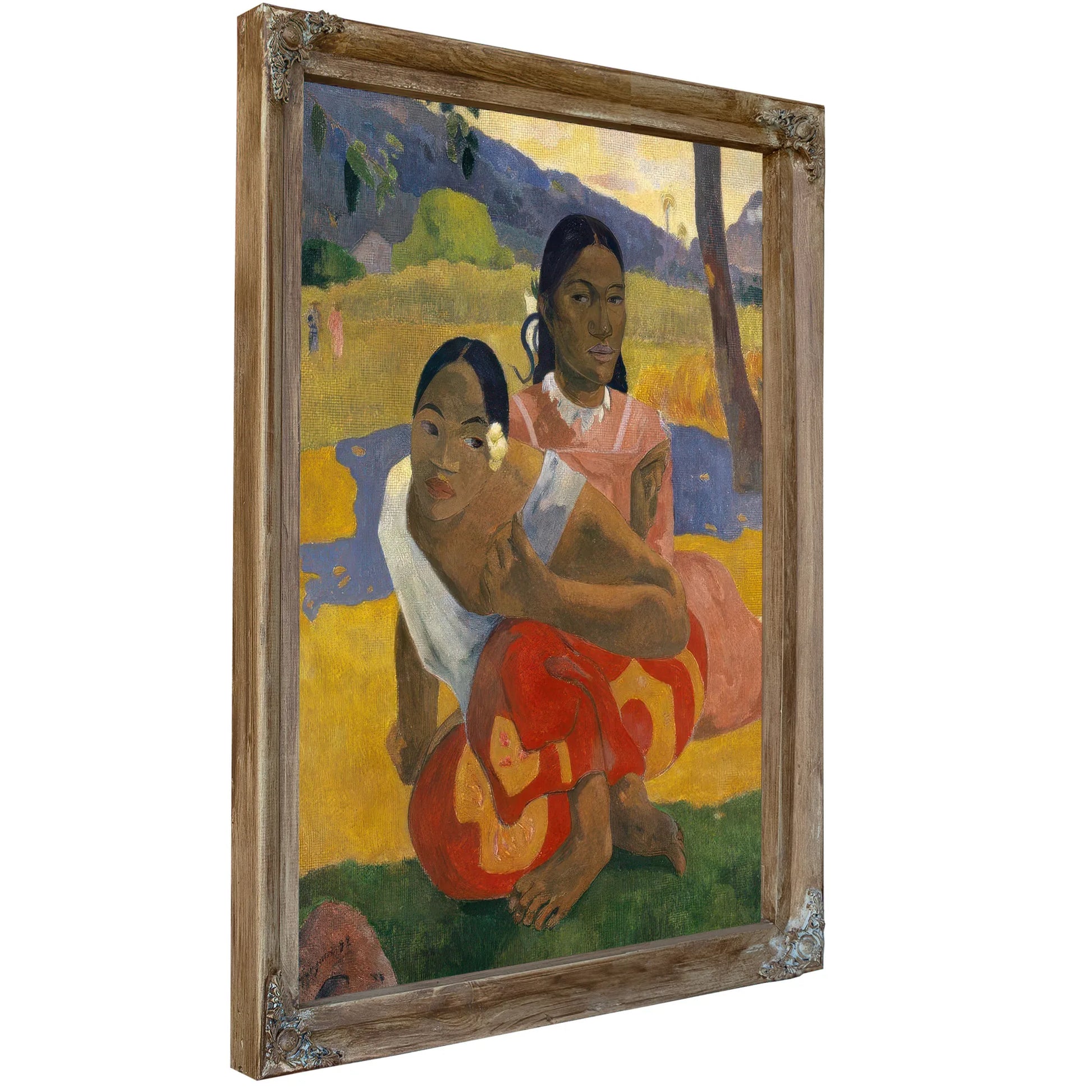 Paulgauguin Nafea Faa Ipoipo 1892 Oil On Canvas 101X77Cm By Paul Gauguin Fine Art Print